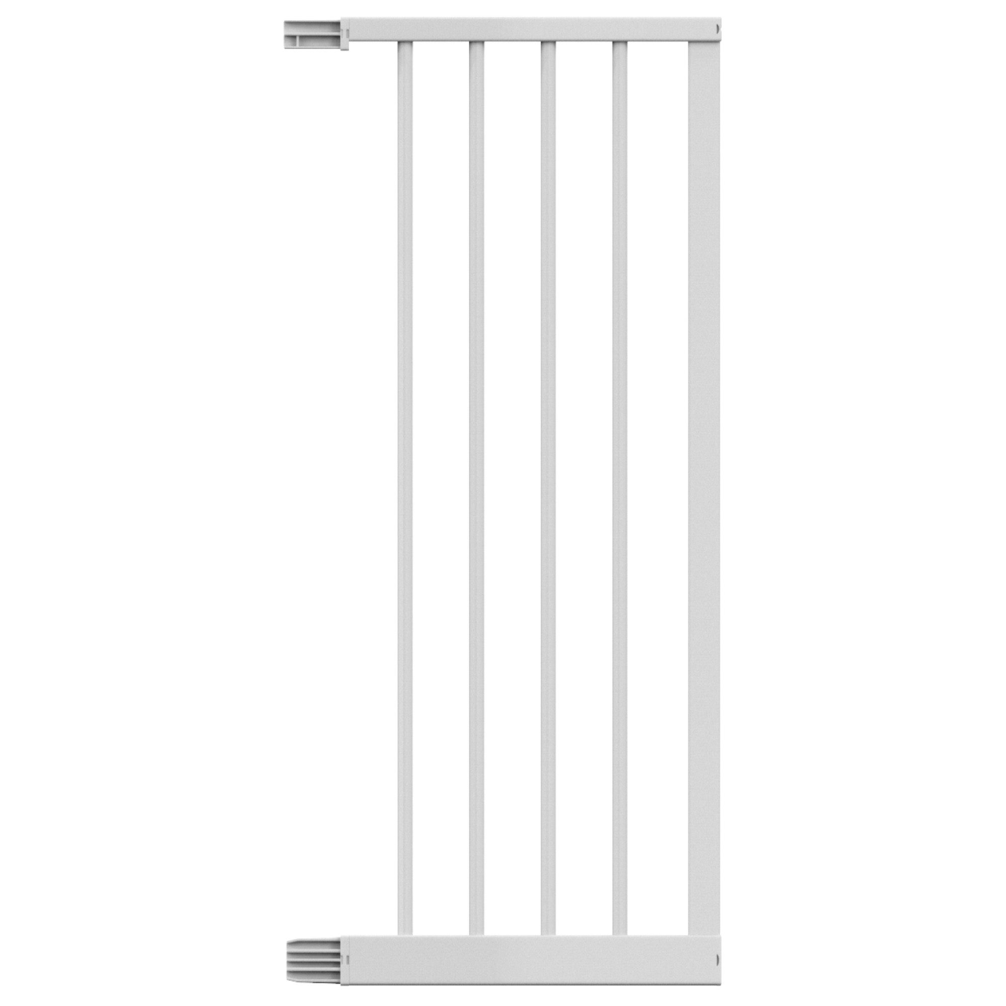 Geuther Türschutzgitter Easylock Flatstep 69-125 cm weiß, auch als Treppenschutzgitter verwendbar