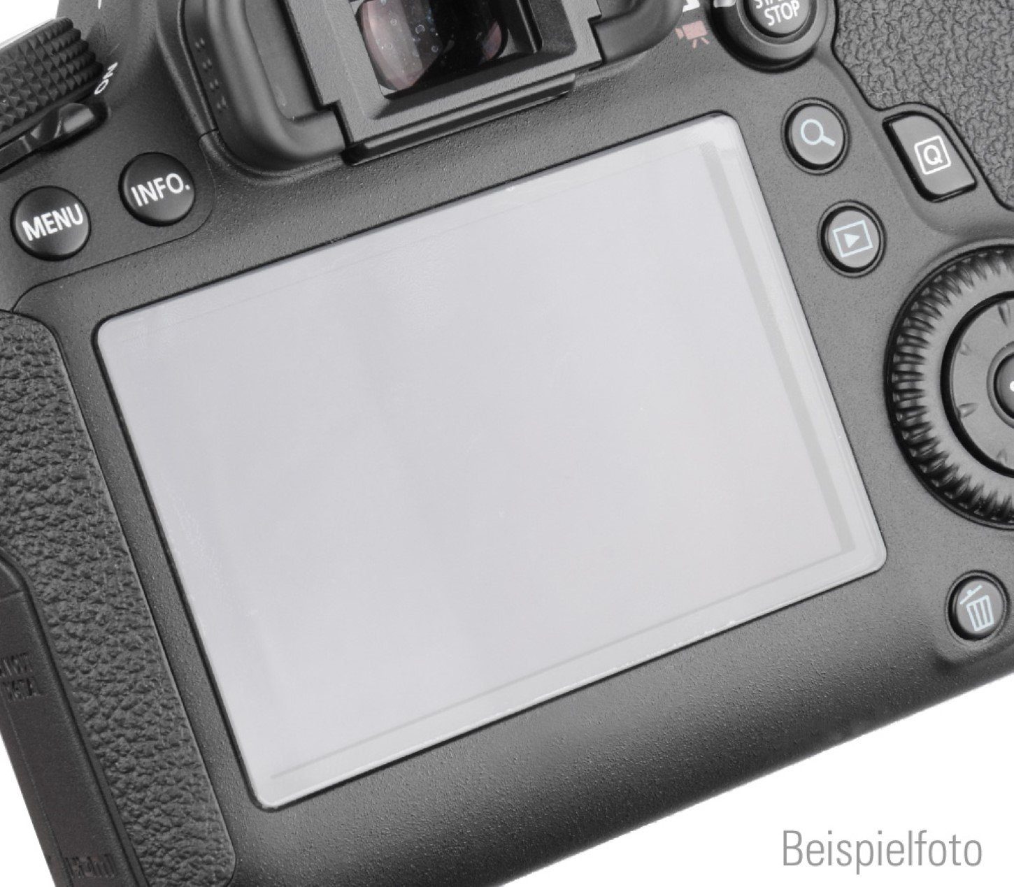 Displayschutz selbsthaftendes ayex D3100, Reinigungs-Set für Nikon ayex Echtglas