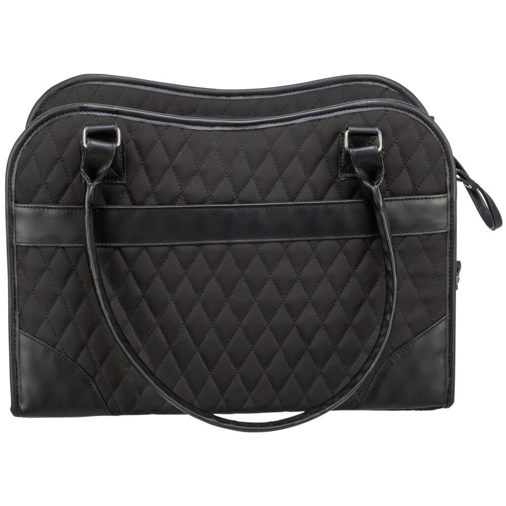 TRIXIE Tiertransporttasche Tasche Amina - schwarz - 18 × 29 × 37 cm