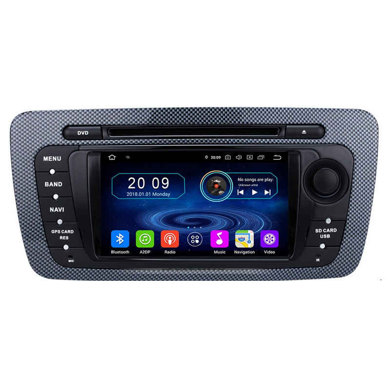 TAFFIO Für Seat Ibiza 7" Touchscreen Android Autoradio DVD GPS USB Navgation Einbau-Navigationsgerät