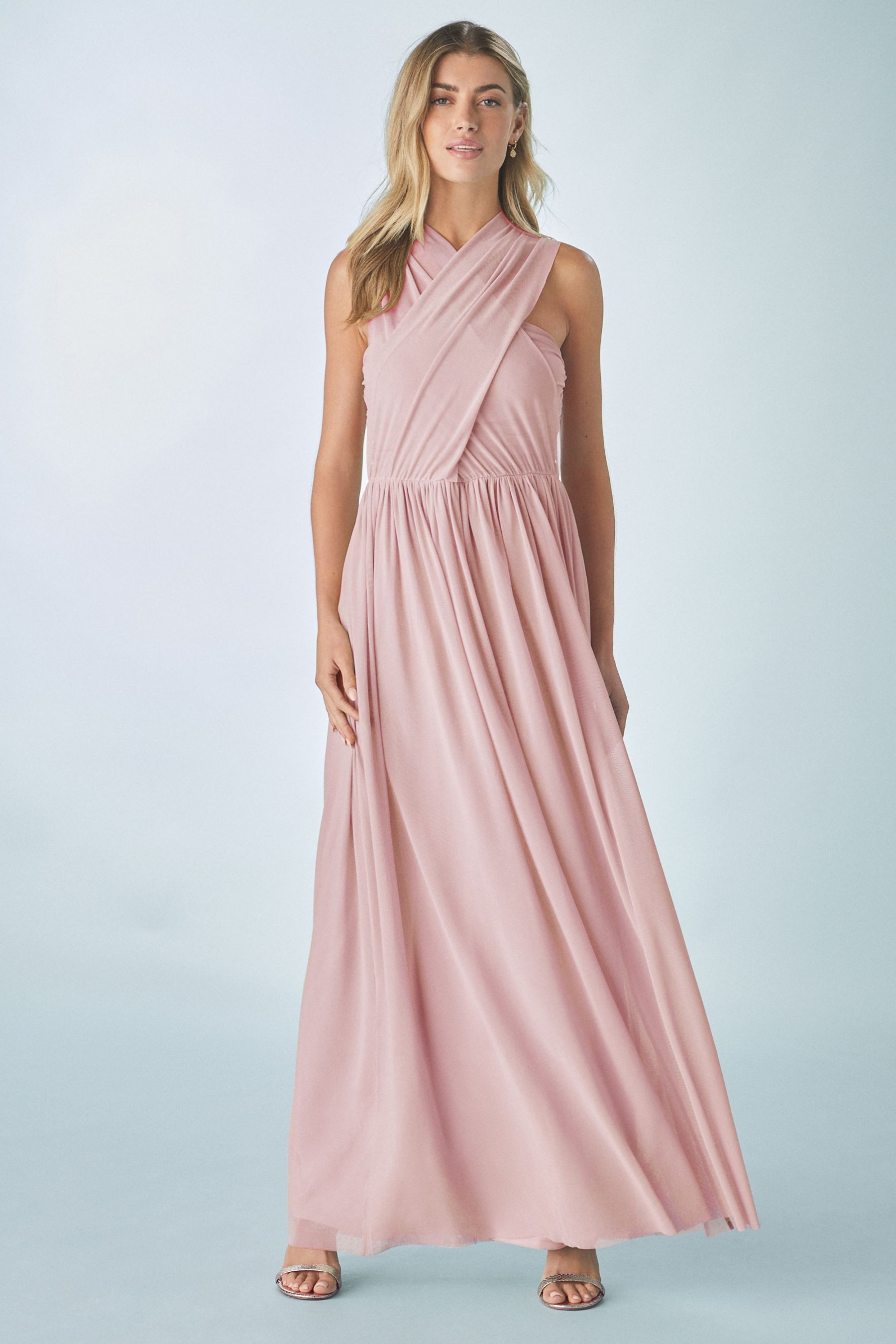 Next Partykleid Multiway-Brautjungfernkleid aus Mesh (1-tlg)