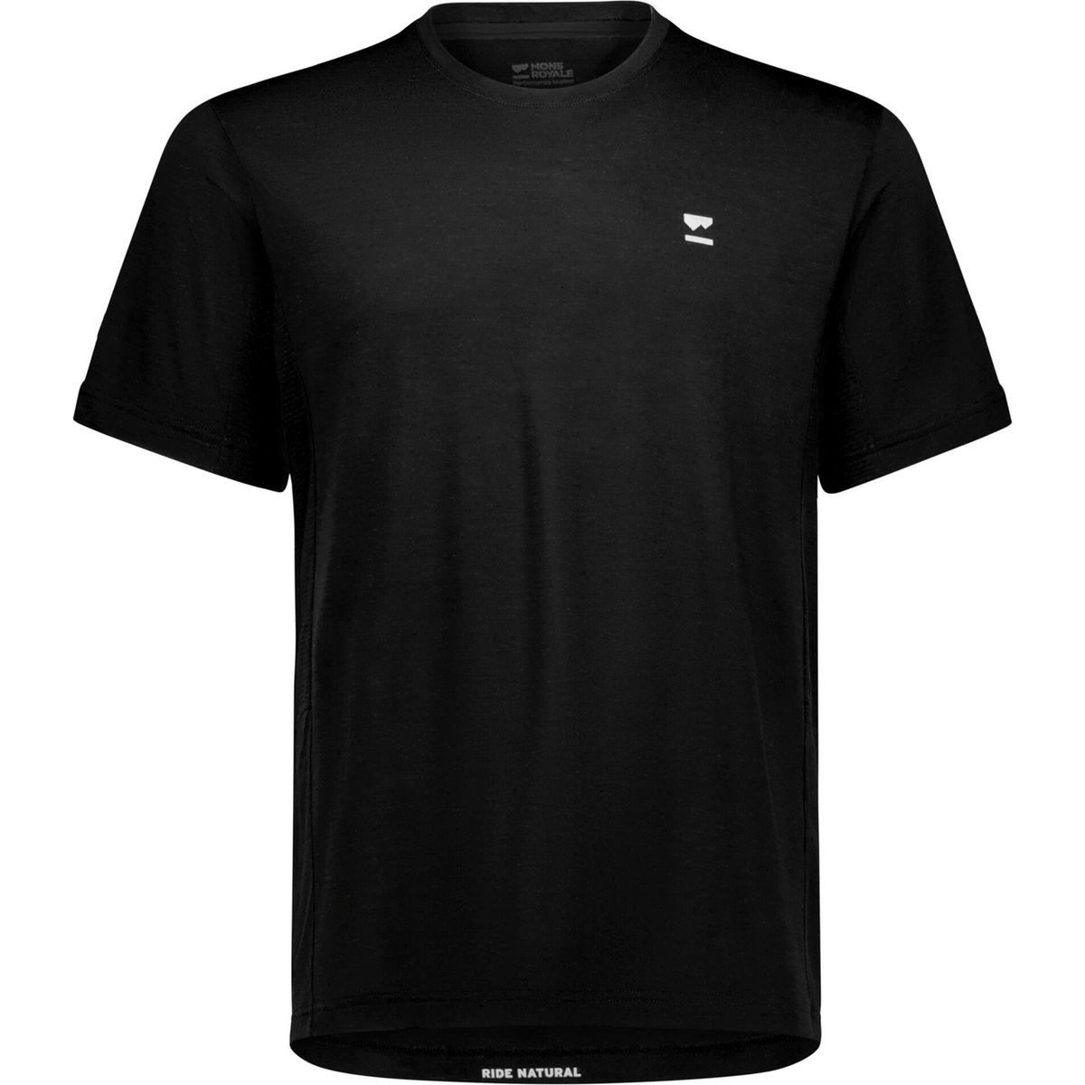 Mons Royale Kurzarmshirt Mens Tarn Merino Tee-shirt Vielseitiges, feuchtigkeitstransportierendes Merino-Shirt für