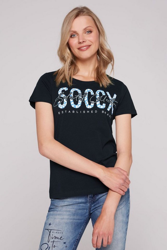 SOCCX Rundhalsshirt aus Baumwolle