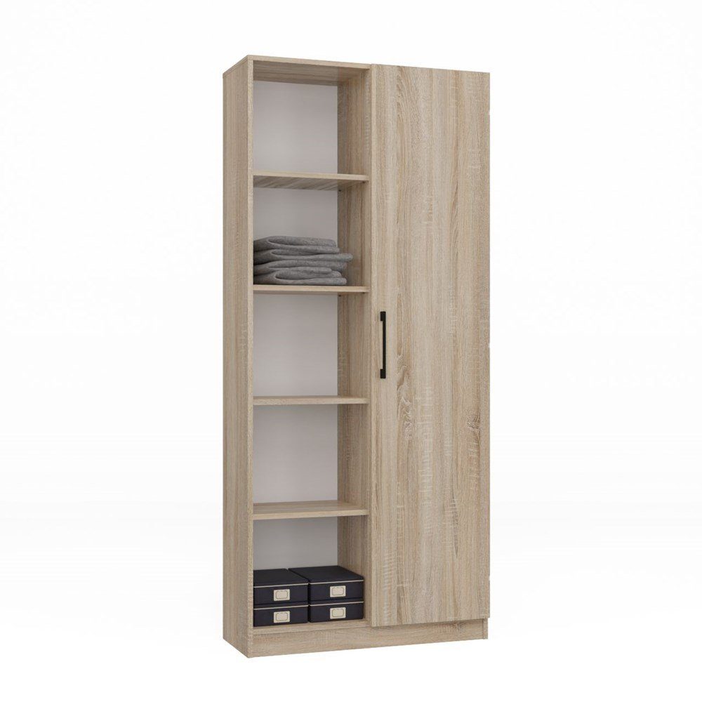 ibonto Bücherregal Modernes Halboffenes Bücherschrank mit günstig online kaufen