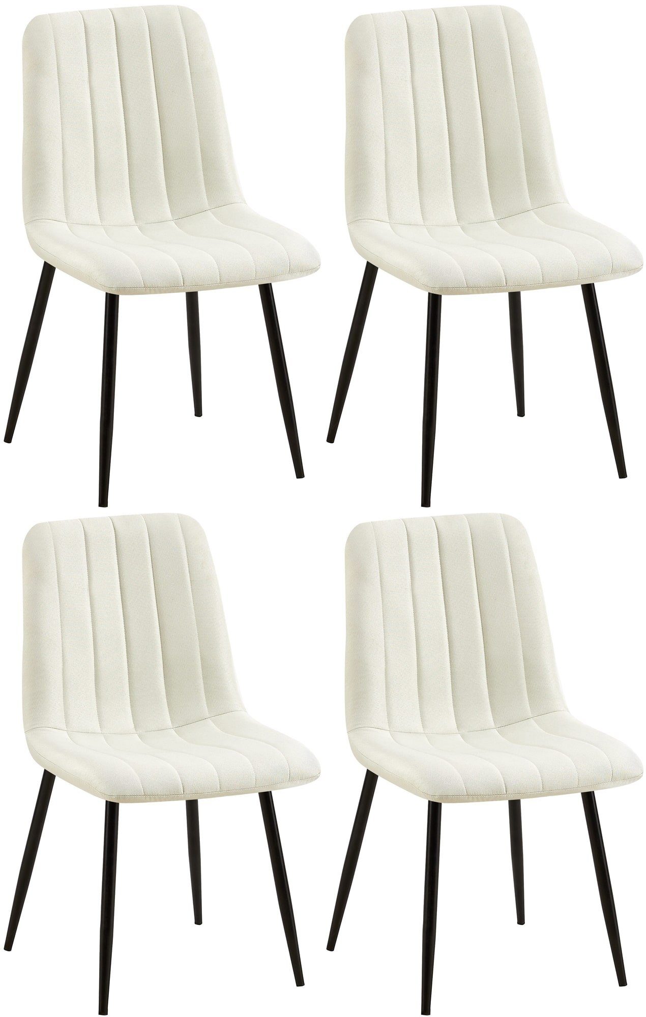 CLP Esszimmerstuhl Dijon (4er Set), gepolstert, günstig online kaufen