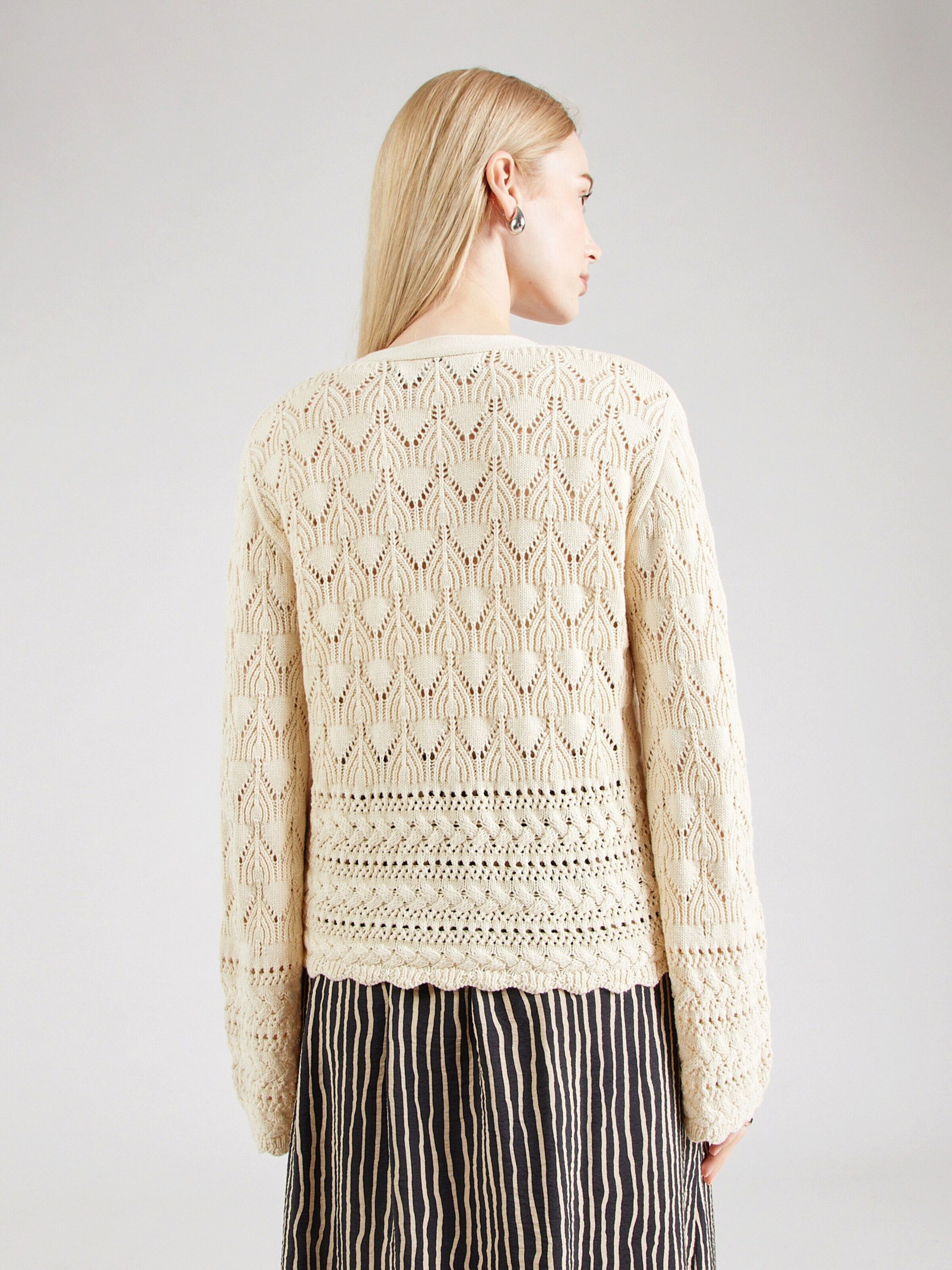 Vero Moda Strickjacke VMLUA (1-tlg) Lochmuster günstig online kaufen