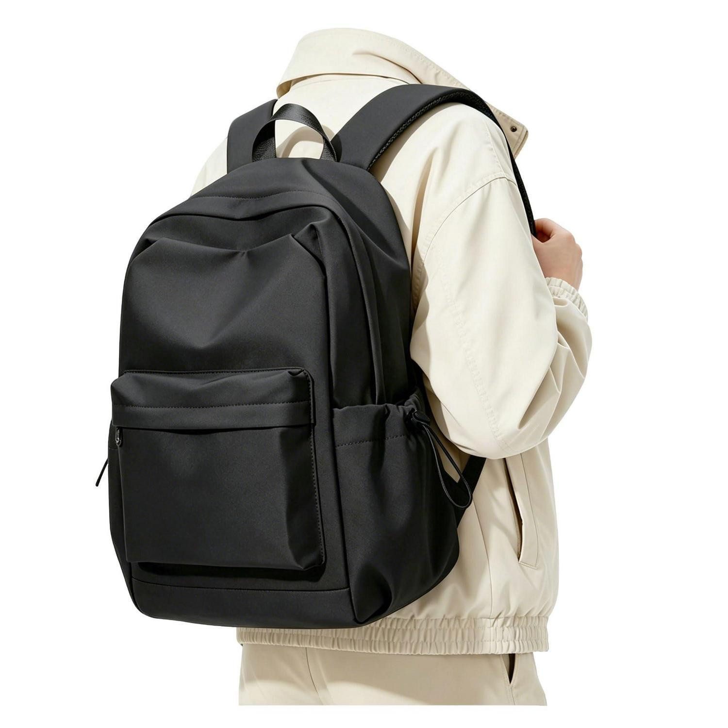 LuxusKollektion Schulrucksack Schulrucksack Teenager Schwarz 14 Zoll Laptop
