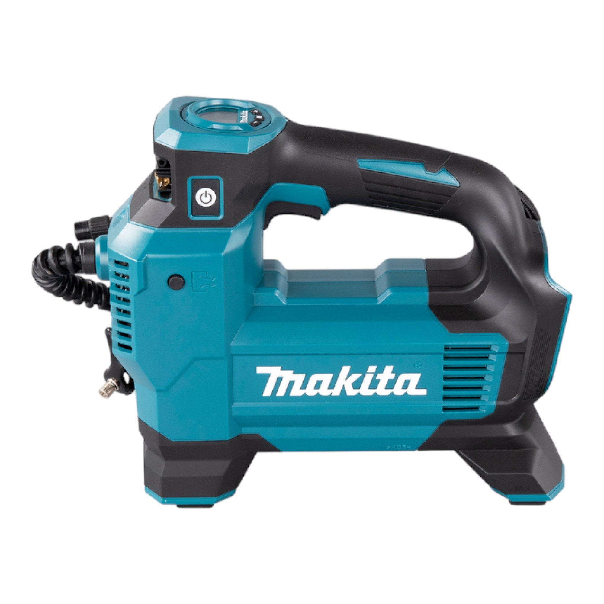 Makita Akku-Handkompressor DMP 181 Z Akku Kompressor 18 V 11,1 bar + 2x Akku 9,0 Ah + Ladegerät