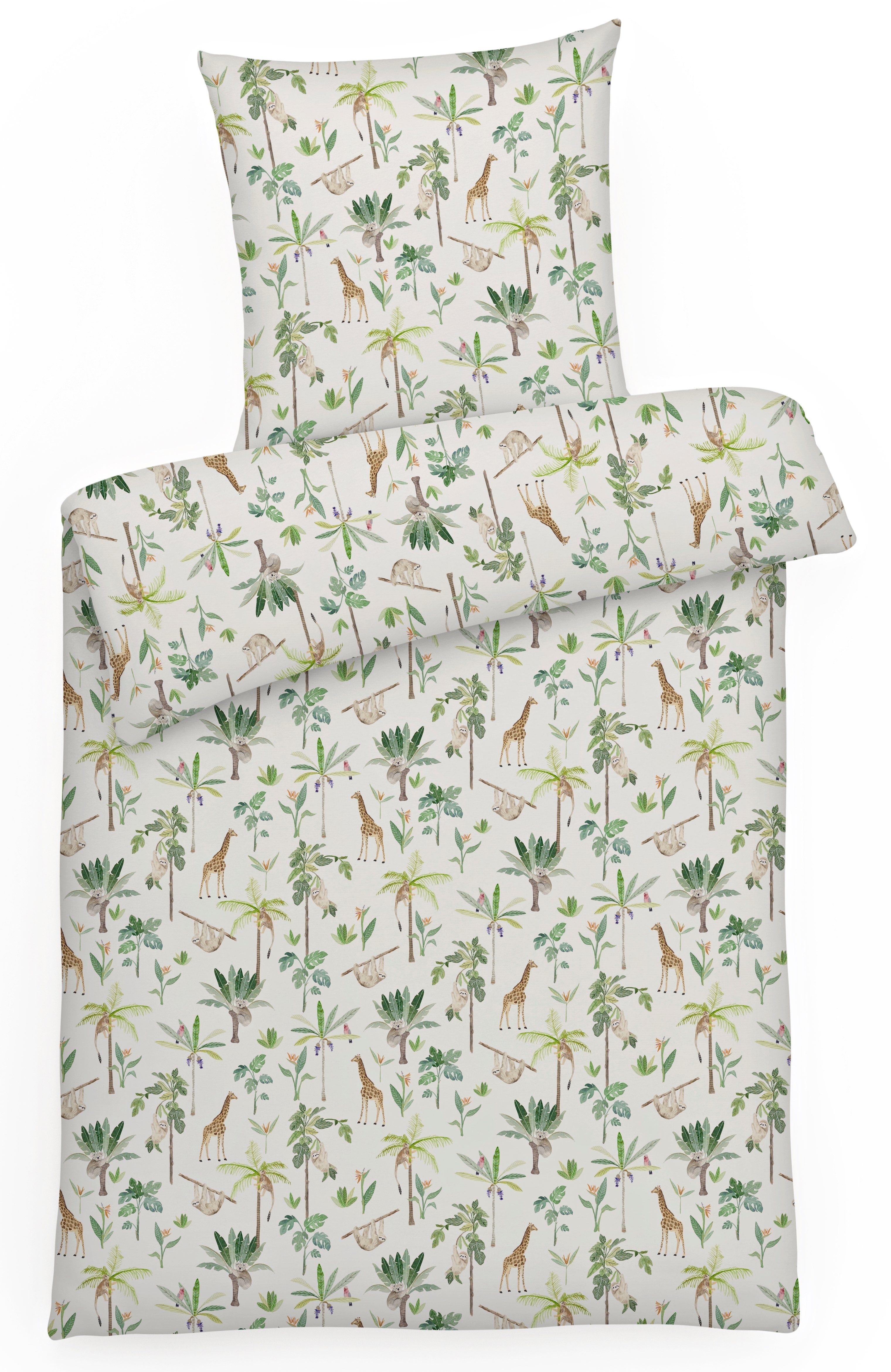 bettwasche mako satin bettwasche tiere aus feinster gekammter baumwolle carpe sonno hochwertige mako satin bettwasche 135x200 cm der spitzenklasse bettgarnitur im trendigen tier design ganzjahresbettwasche angenehm kuhle bett wasche weich auf