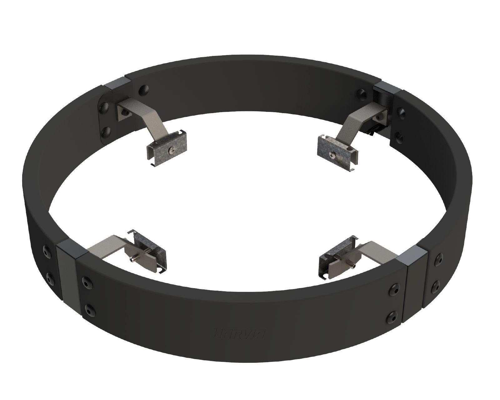 HARVIA Saunaofen Harvia Legend HPO3 Schutzgeländer schwarz für PO70/PO110, (Harvia Legend PO70E, PO70XE, PO70XW, PO110E, PO110XE und PO110XW), Schutzgeländer: Schwarz behandelte, wärmebehandelte Birke