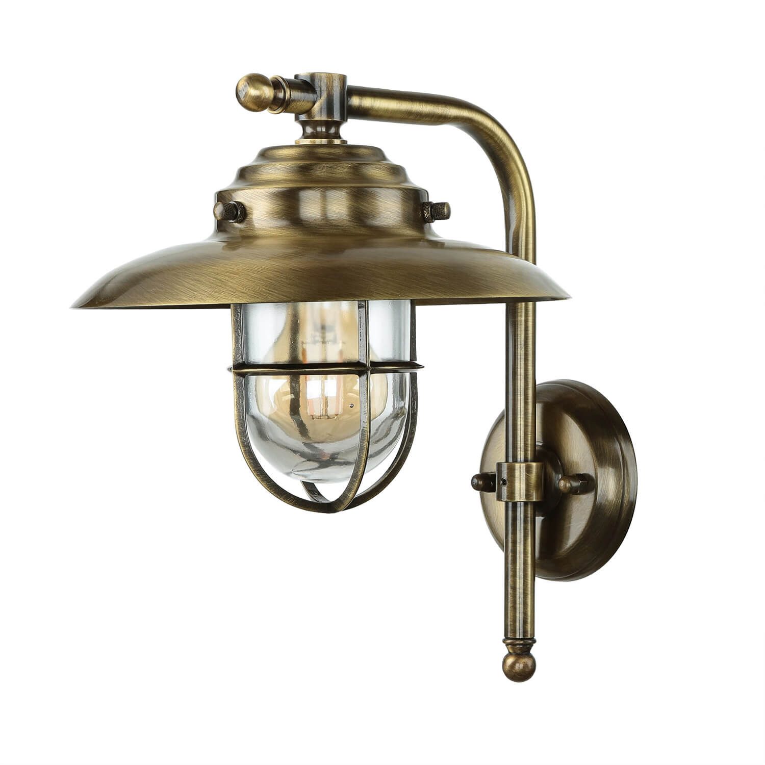 Licht-Erlebnisse Außen-Wandleuchte KAVALA, ohne Leuchtmittel, Wandlampe günstig online kaufen