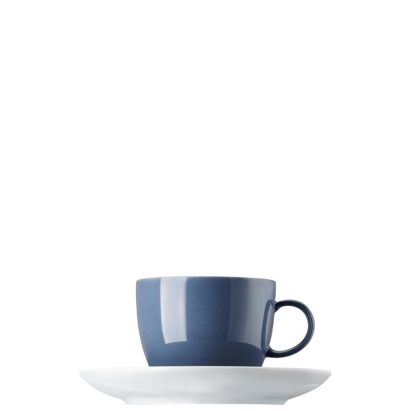 Thomas Porzellan Tasse Kaffeetasse 2-tlg. - SUNNY DAY Nordic Blue