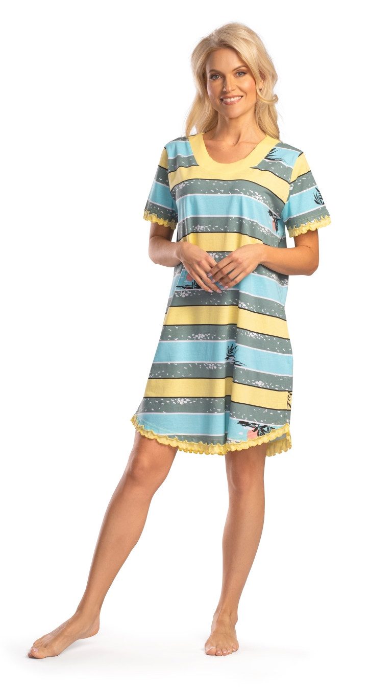 Consult-Tex Nachthemd Damen Nachthemd, Big Shirt Kurzarm DF662 bequem zu tr günstig online kaufen