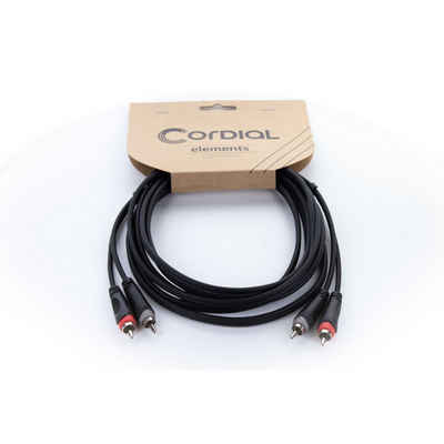 Cordial Audio-Kabel, EU 1.5 CC Cinchkabel 1,5 m - Audiokabel