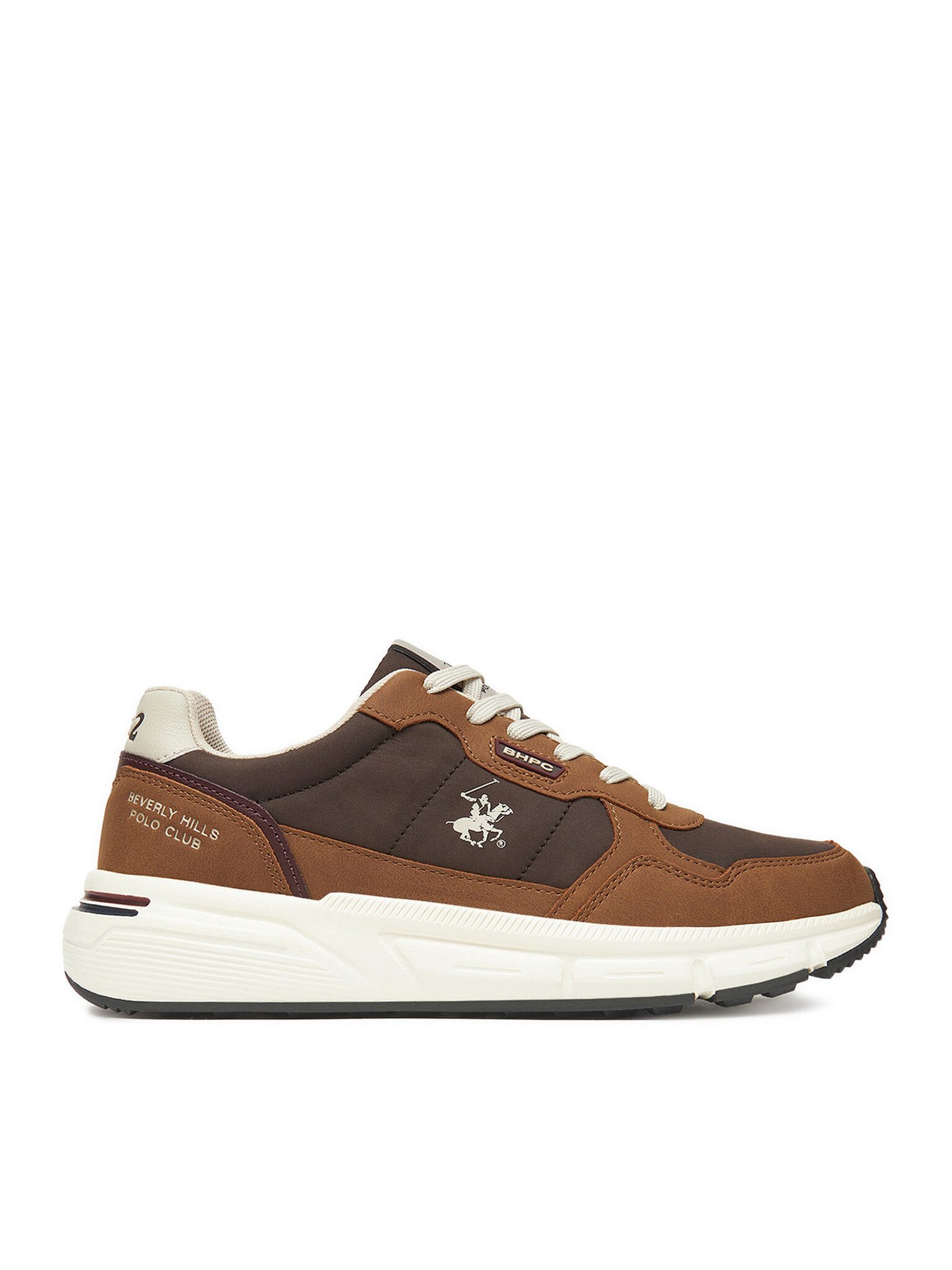 Beverly Hills Polo Club Herren-Sneakers Braun CEO-V5-MARCO Sneaker