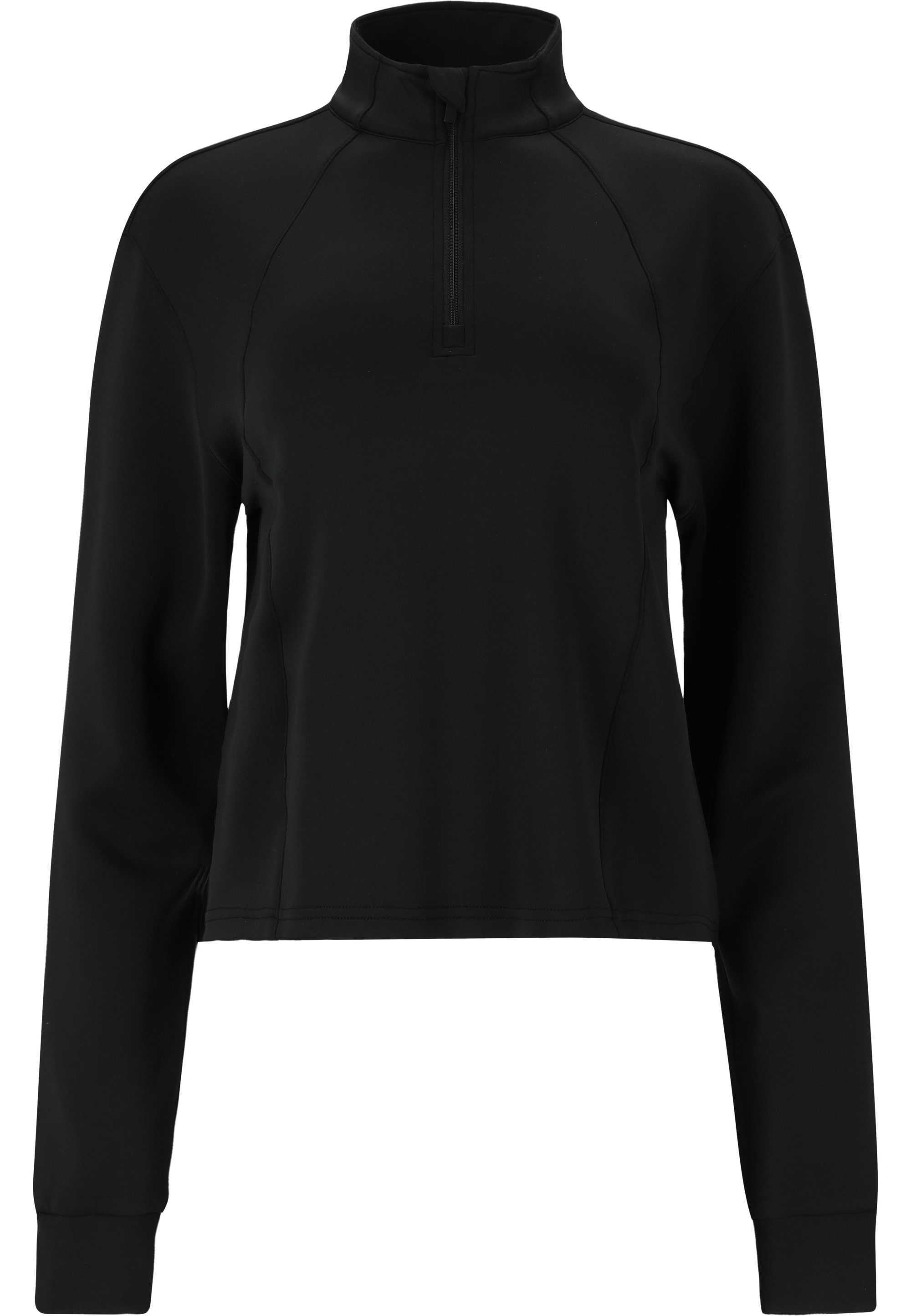 ATHLECIA Strickpullover Ayanda in atmungsaktiver schwarz Qualität