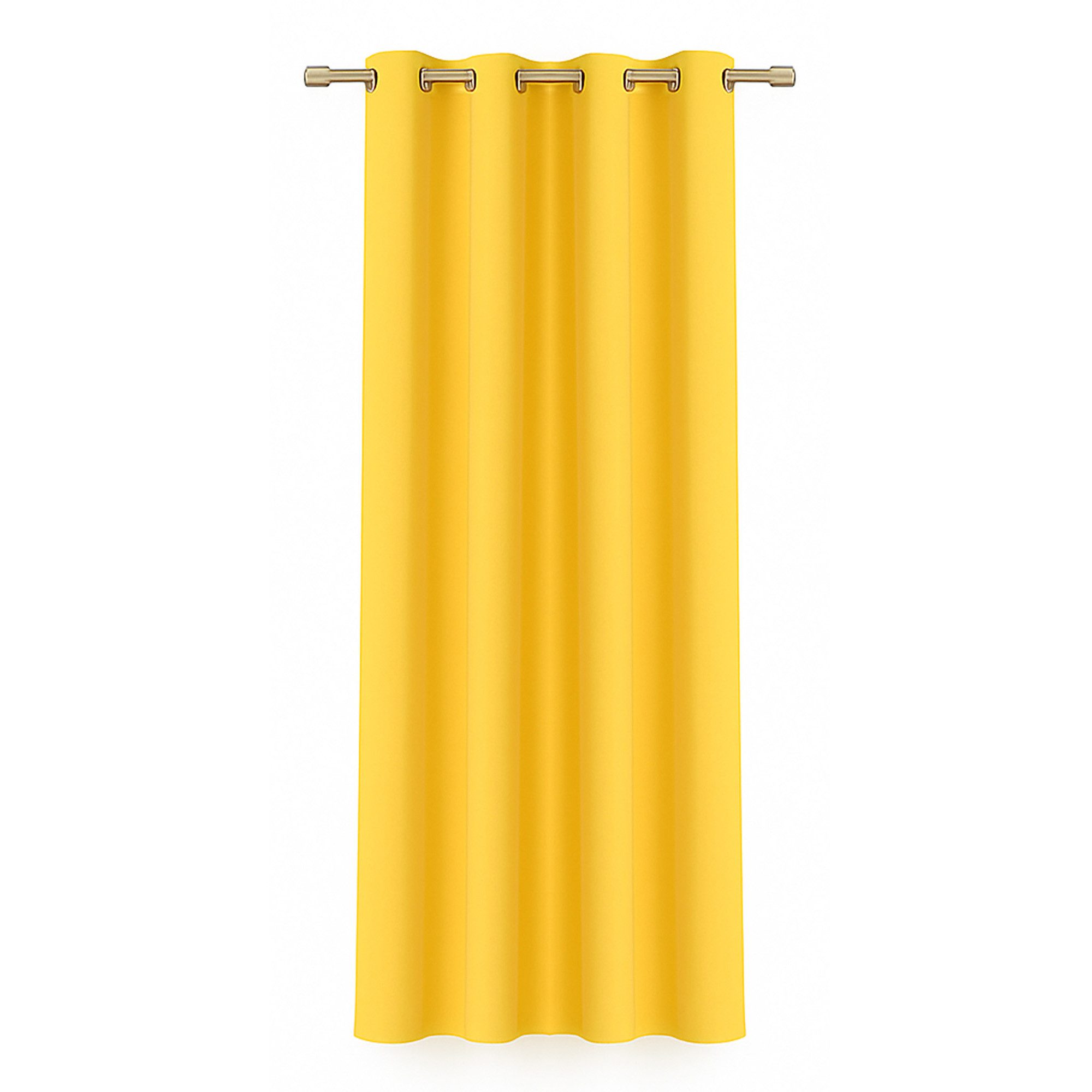 Bestlivings Vorhang „Ellen“ mit Ösen (1 St), Ösen, blickdicht, einfarbig, waschbar bei 30°C, bügelleicht, strapazierfähig, formstabil