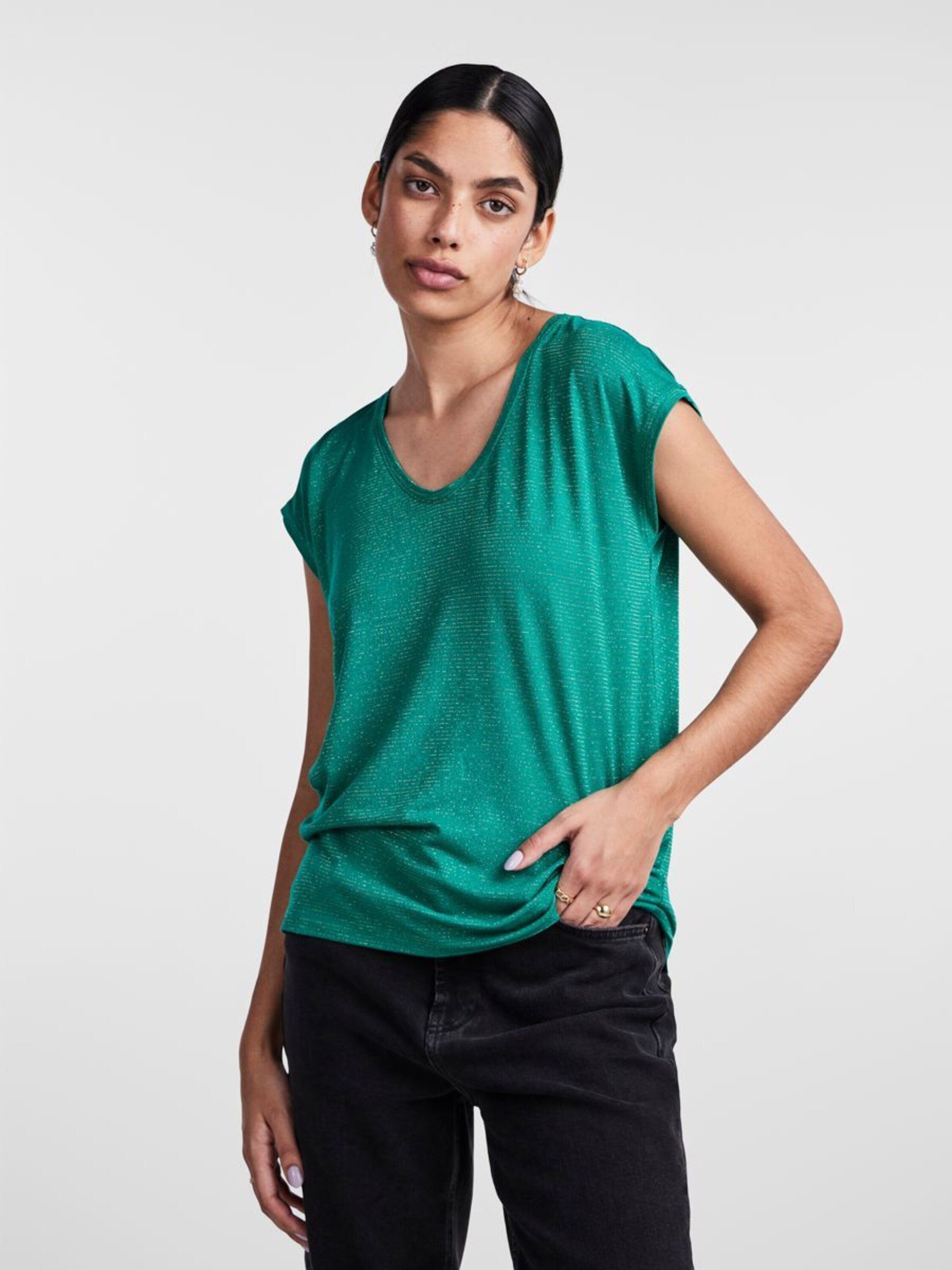 pieces T-Shirt Billo (1-tlg) Plain/ohne Details günstig online kaufen
