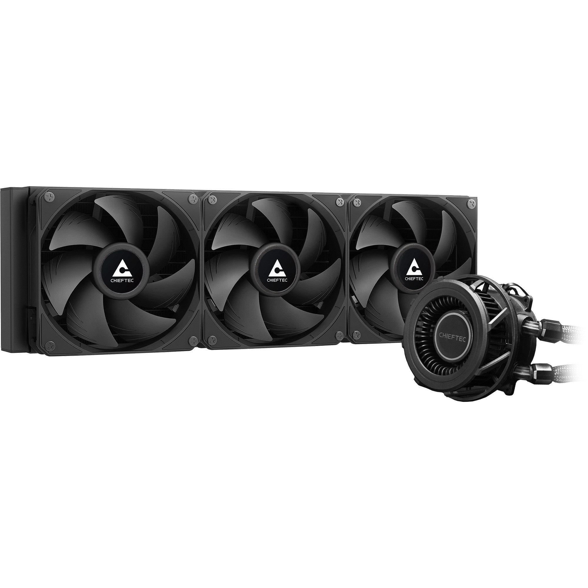 Chieftec CPU Kühler Chieftec ICEBERG PRO 360 DARK, Wasserkühlung