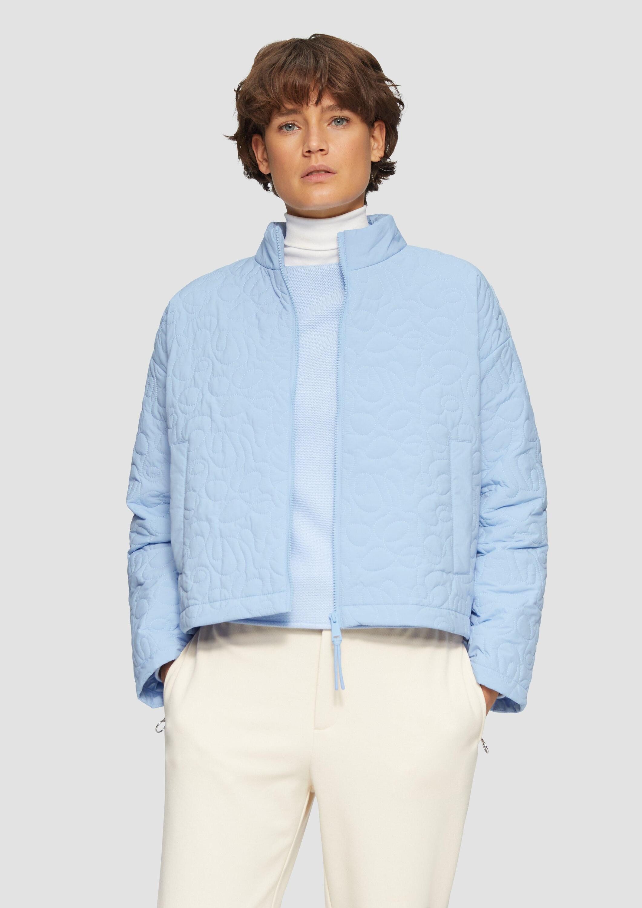 s.Oliver Funktionsjacke Outdoor-Jacke Oversized Jacke mit Steppmuster und s günstig online kaufen