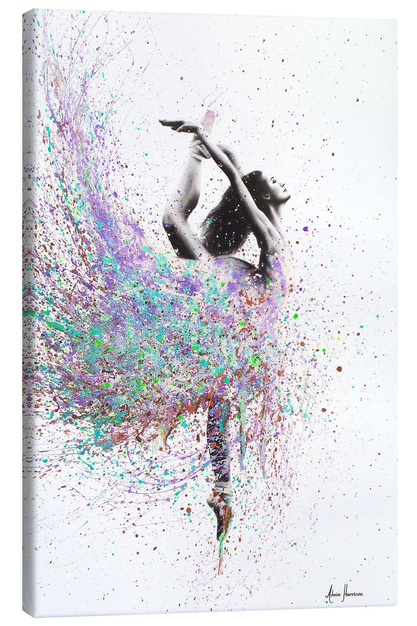 Posterlounge Leinwandbild Ashvin Harrison, Opal-Tanz, Modern Malerei