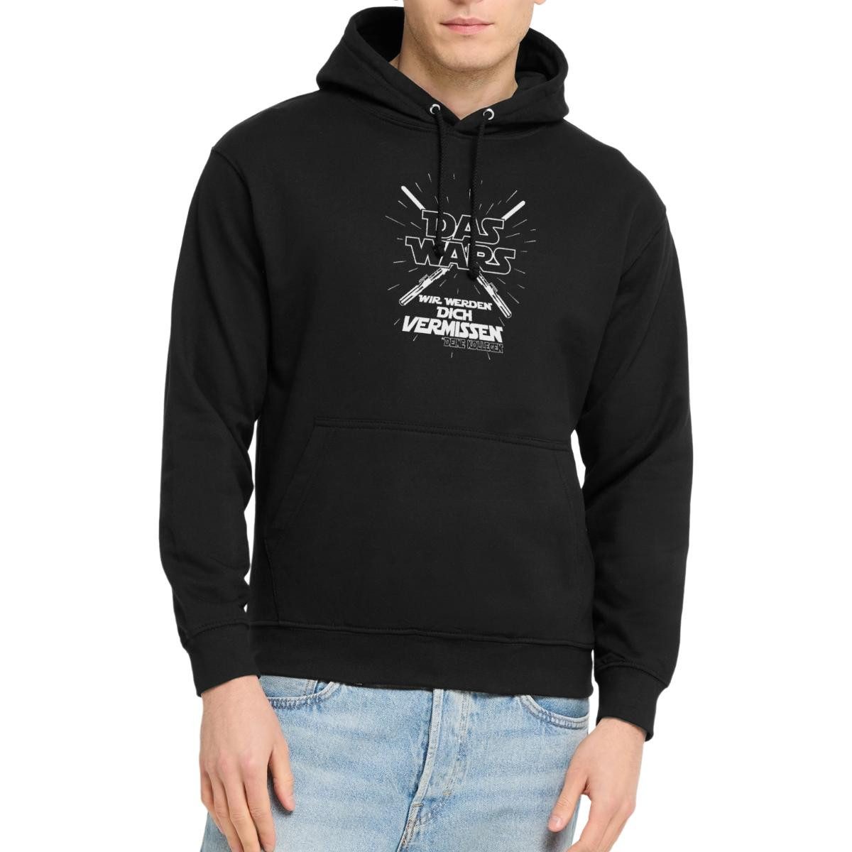 Spreadshirt Hoodie Das Wars, Abschied Wir Werden Dich Vermissen, Deine Kollegen Job Uni (1-tlg)