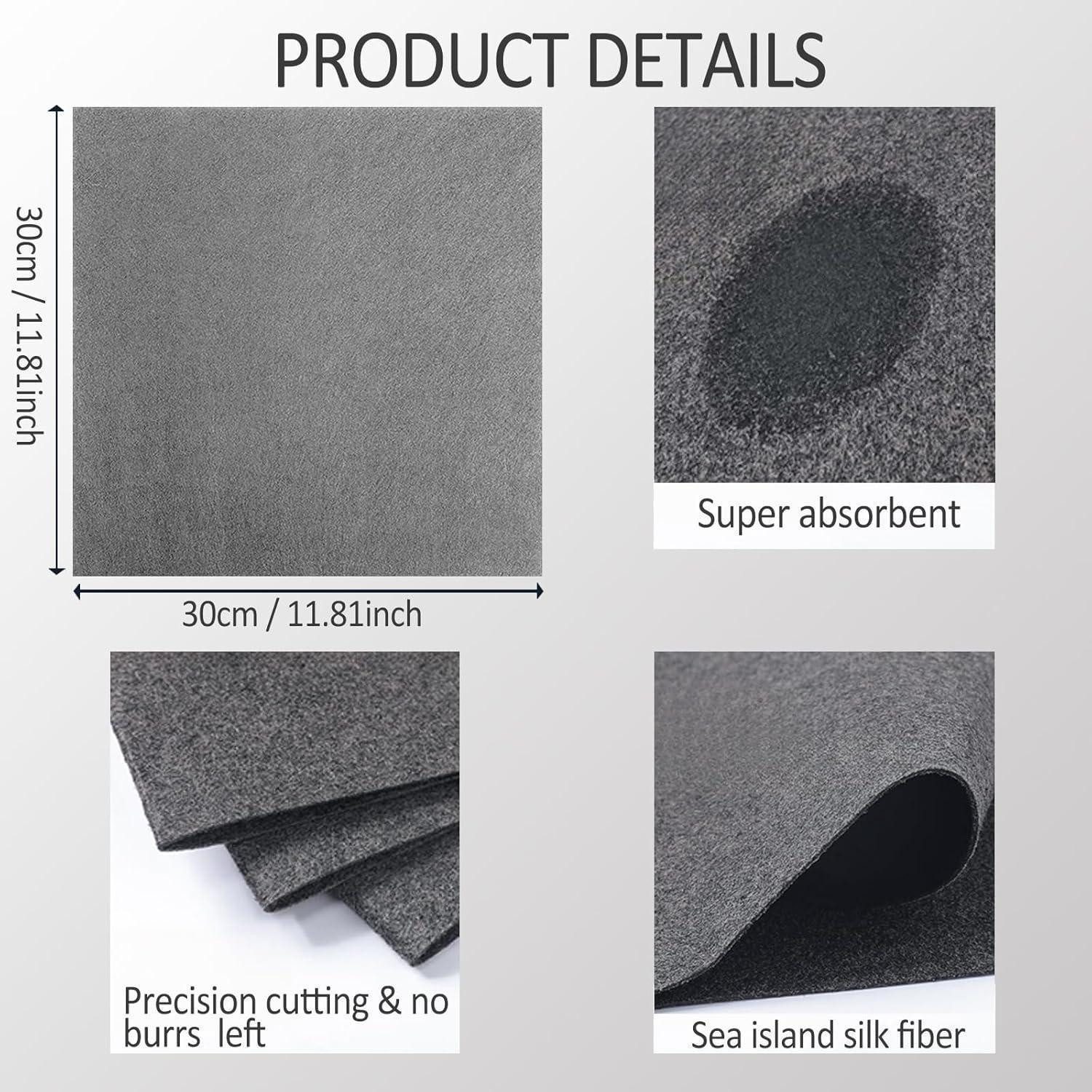 LuxusKollektion Magisches Reinigungstuch 10er Mikrofaser verdickt 30 x 30 cm Mikrofasertuch (Textil, 17x31 cm, 10-tlg) – Bild 2 von 5