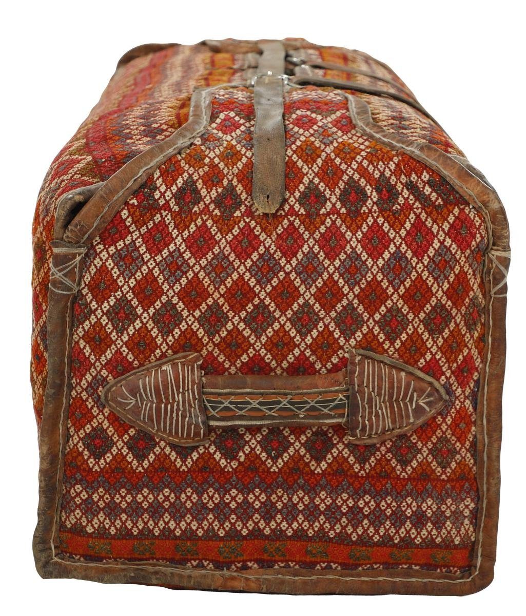 Orientteppich Camel Bag 44x106 Handgeknüpfter mm Orientteppich / Trading, 5 rechteckig, Läufer, Höhe: Perserteppich Nain
