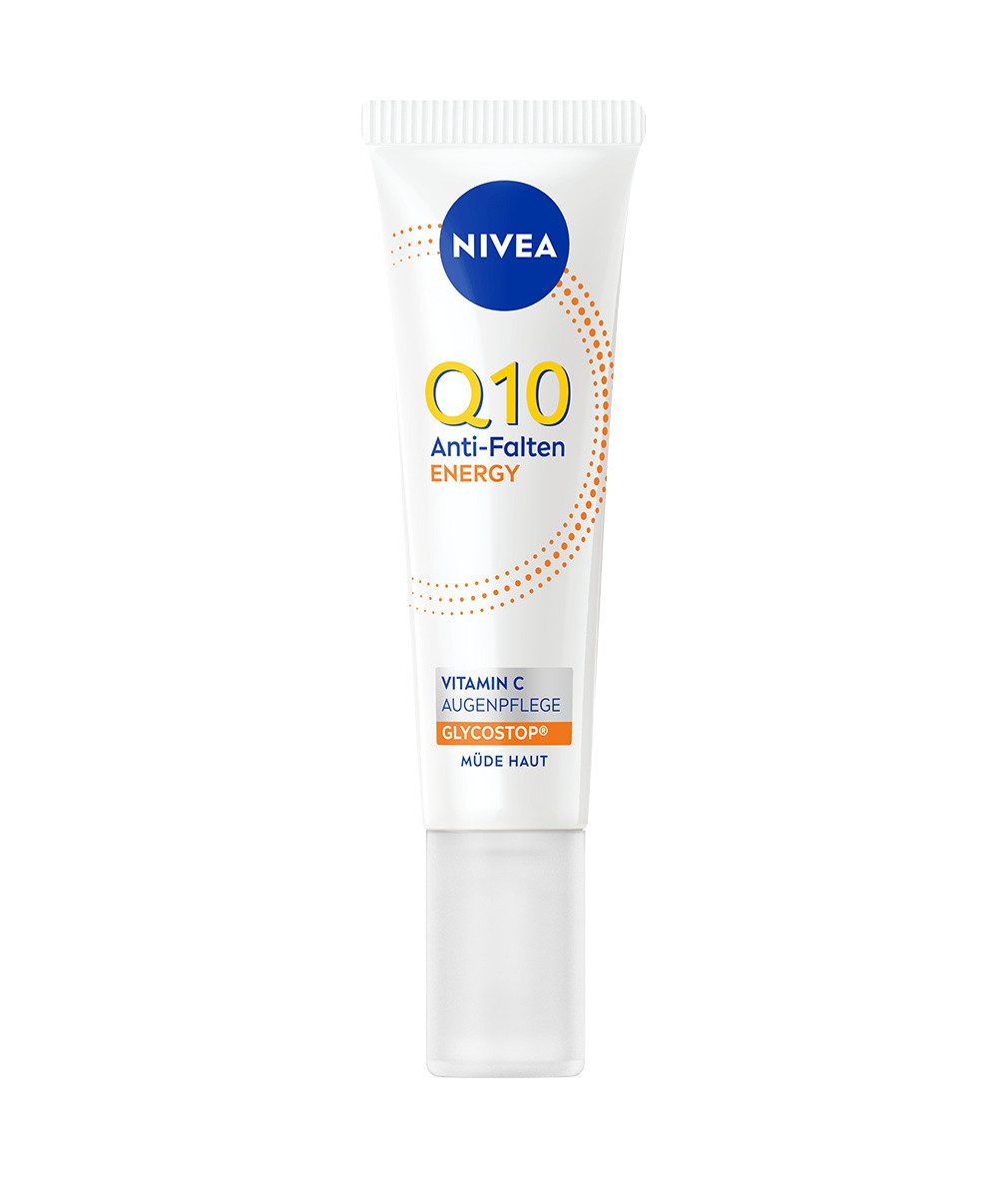 Nivea Gesichtspflege Q10 Anti-Falten Energy Augenpflege 15ml, 1-tlg., mit Q10, Vitamin C und GLYCOSTOP®.