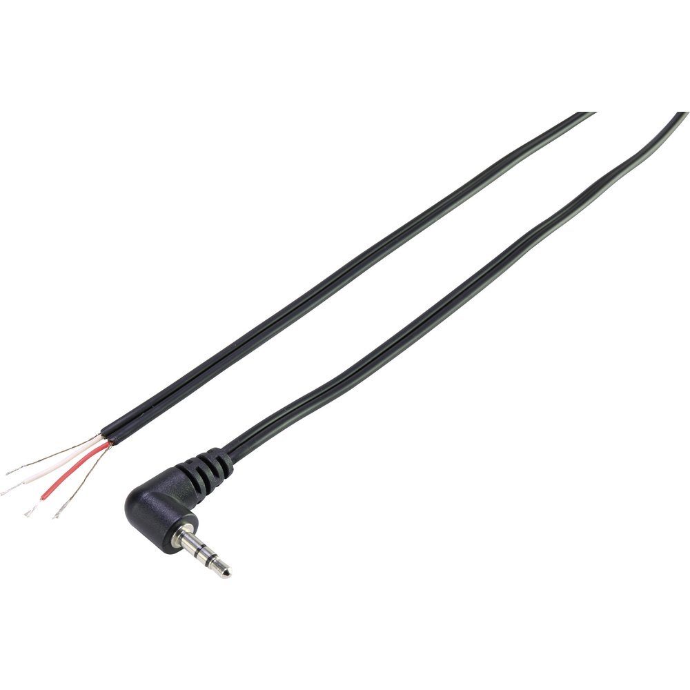 TRU COMPONENTS 93038c443 Klinken-Steckverbinder 3.5 mm Klinkenstecker Audio- & Video-Adapter