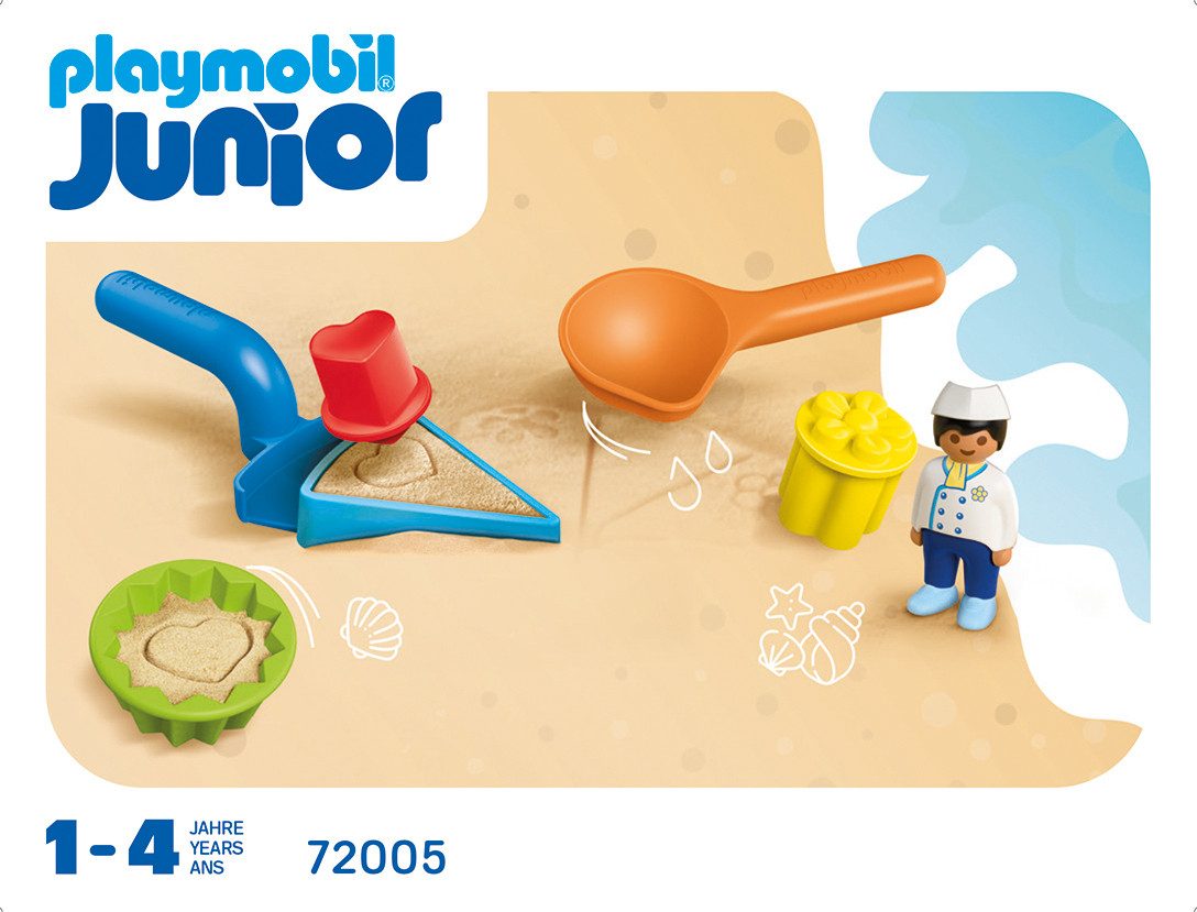 Playmobil® Sandform-Set Sand-Bäckerei (72005), Junior Sand, (7-tlg), Made in Europe – Bild 5 von 5