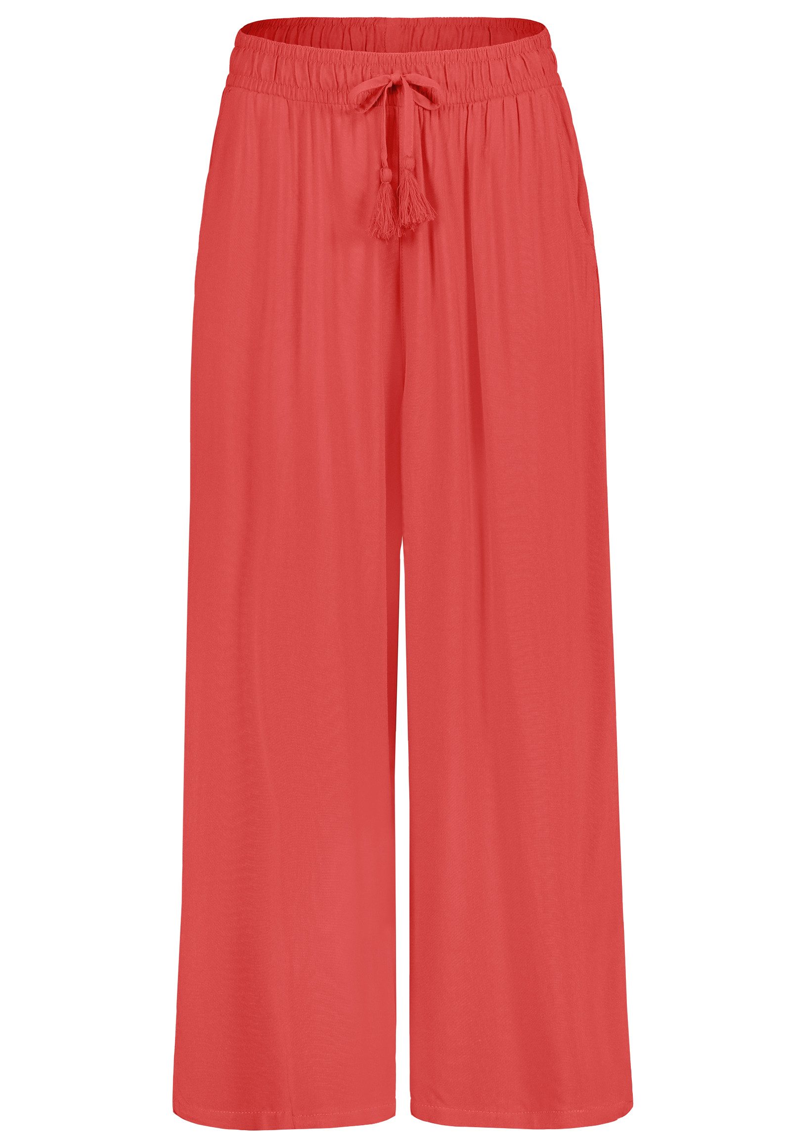 SUBLEVEL Stoffhose Elastischer Bund mit Kordelzug, günstig online kaufen