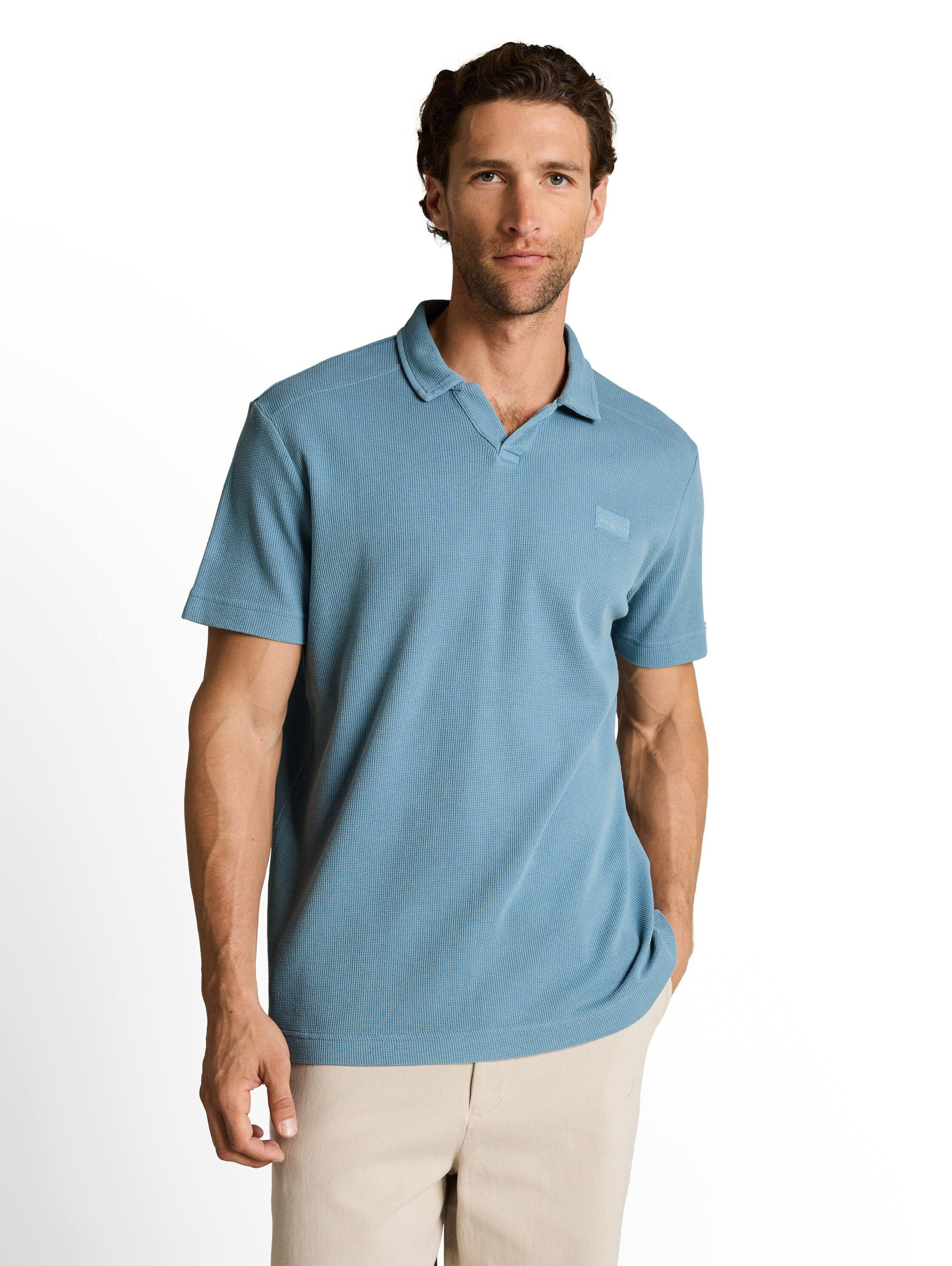 TOM TAILOR Poloshirt mit Logo Stickerei