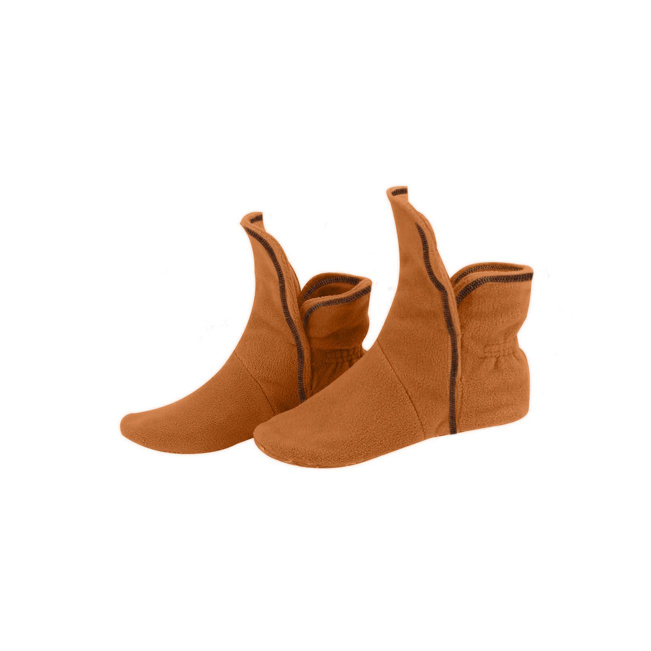 RAIKOU Hausstiefel Haussocken super flauschige Hüttenschuhe Hausschuh aus Micro Fleece mit ABS und Rutschfester Sohle