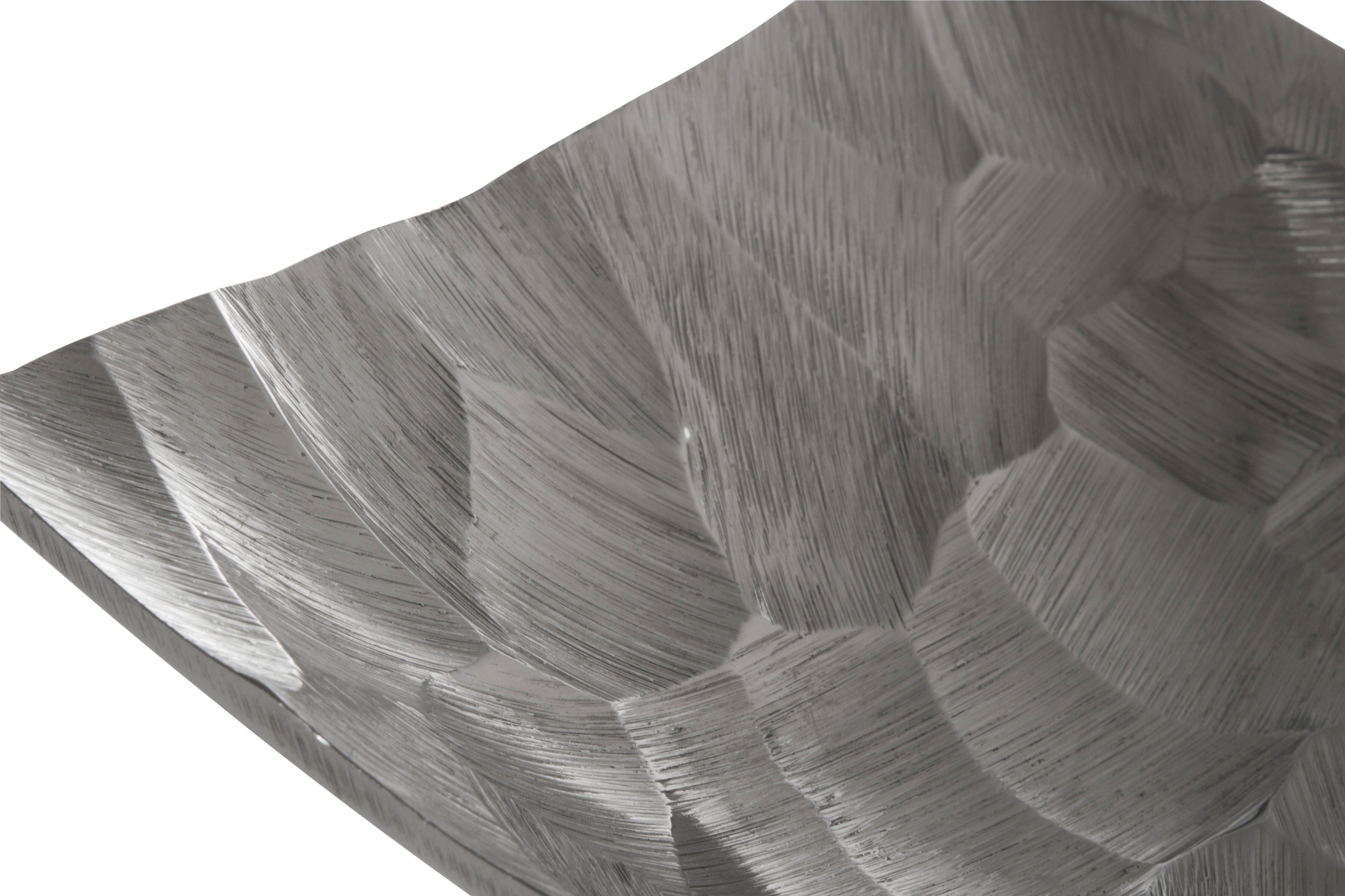 Myflair Möbel & Accessoires Dekoschale Jasmin, silber, silberfarben