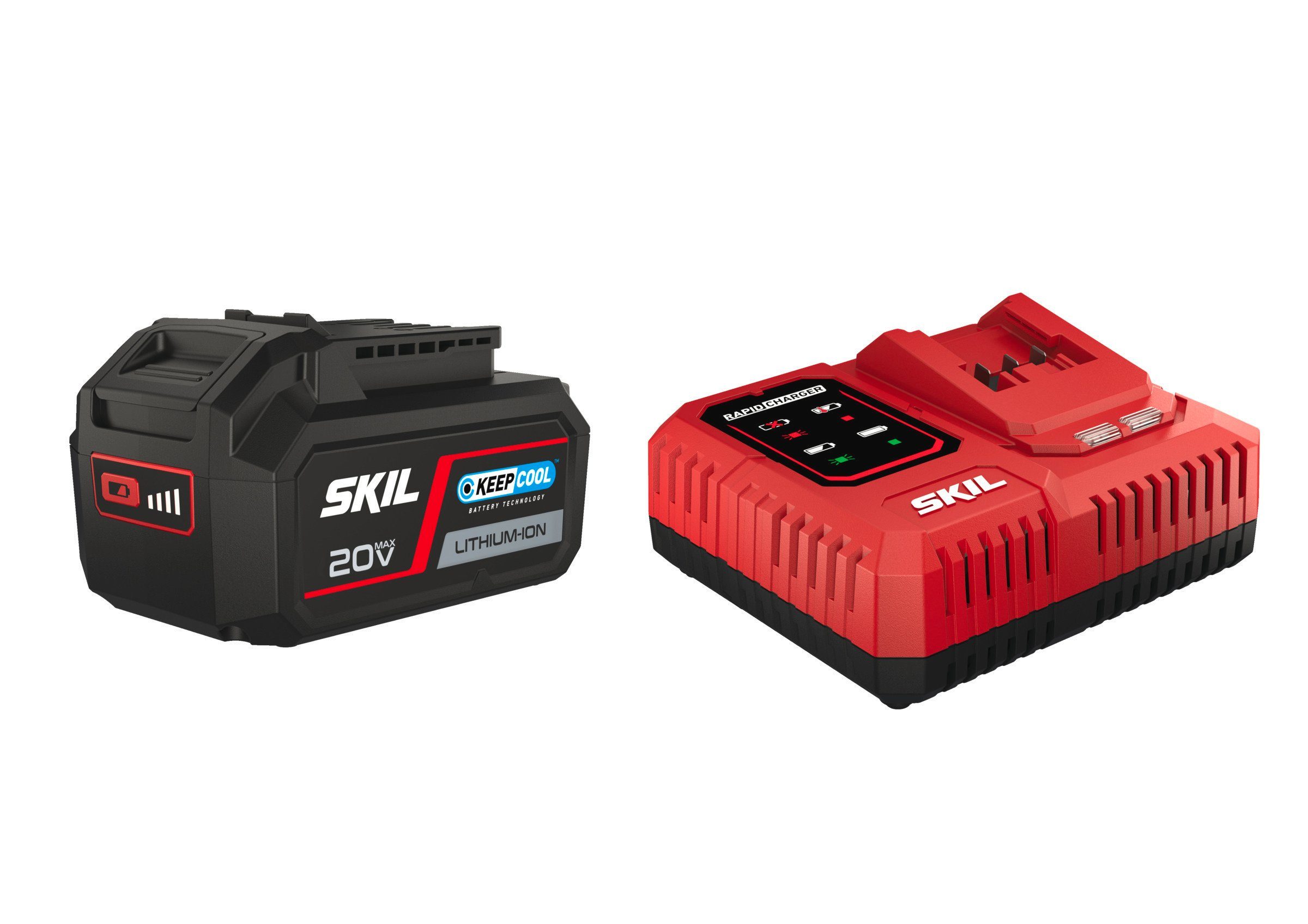 SKIL SKIL Akku inkl. Ladegerät 3111 AA Werkzeugakku 4,0 Ah, 18 V, mit Akku
