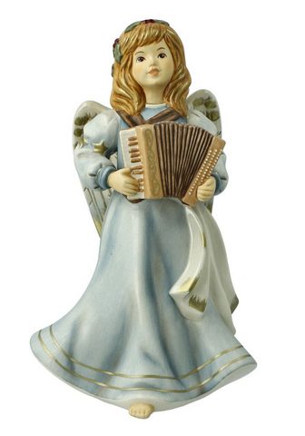 Goebel Engelfigur Akkordeonspielerin Angelo f...