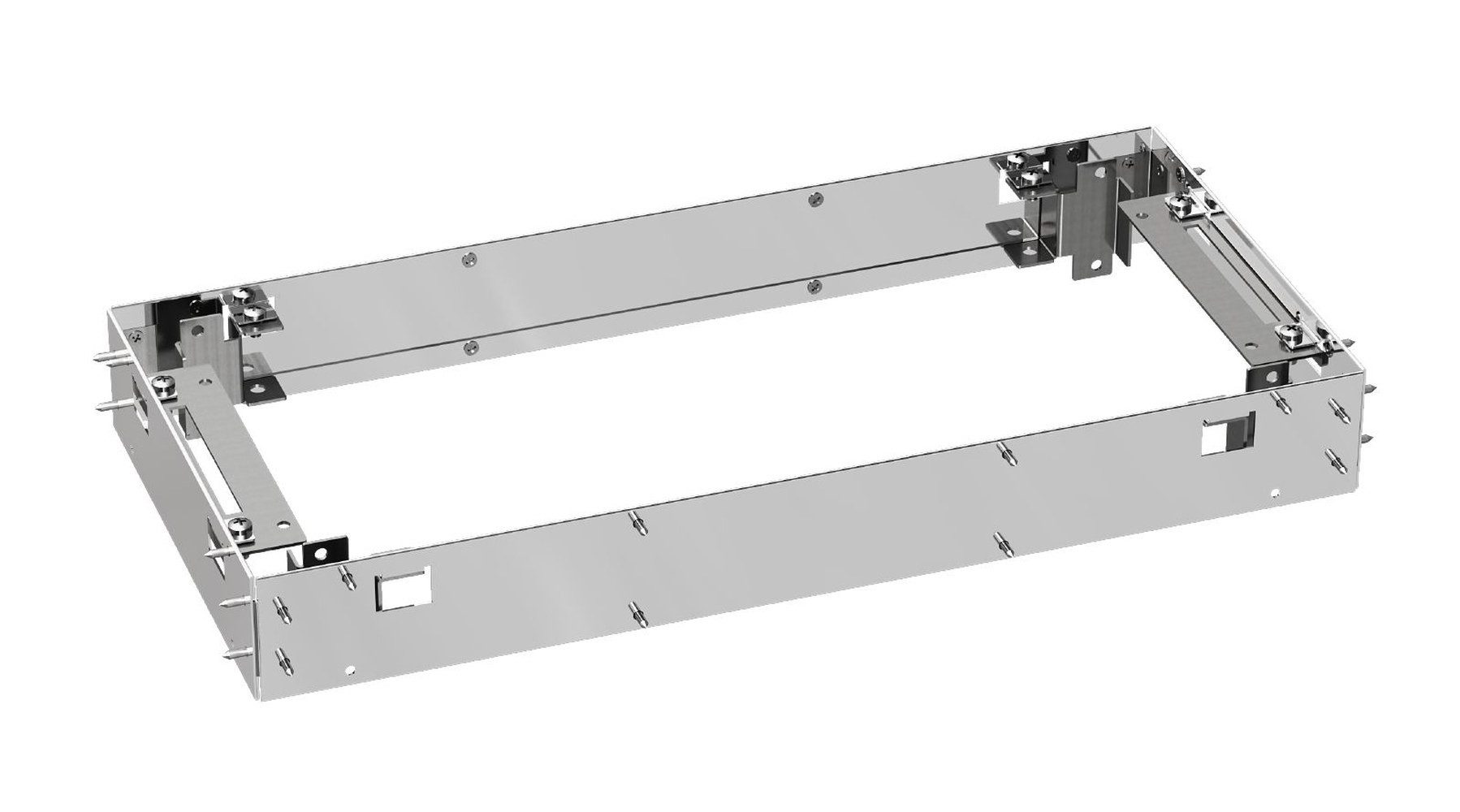 HARVIA Saunaofen Harvia Concept R Mini Halterungsset für Holzreling, (Harvia Concept R Mini in Verbindung mit der passenden Mini-Holzreling), Halterungsset: Konstruktive Verbindung zwischen Ofen und Holzreling