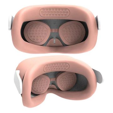 yozhiqu Vier-in-eins-Silikon Schutzhülle für das OCULUS QUEST 2 VR-Headset Virtual-Reality-Helm (Gesichtsmaske, Griffabdeckung, VR-Zubehörset)