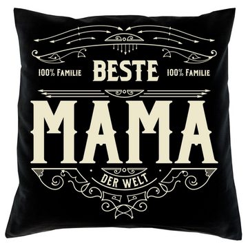 Dekokissen Kissen Beste Mama & Sprüche Socken Sleep, Geschenke für Mütter Geschenkidee