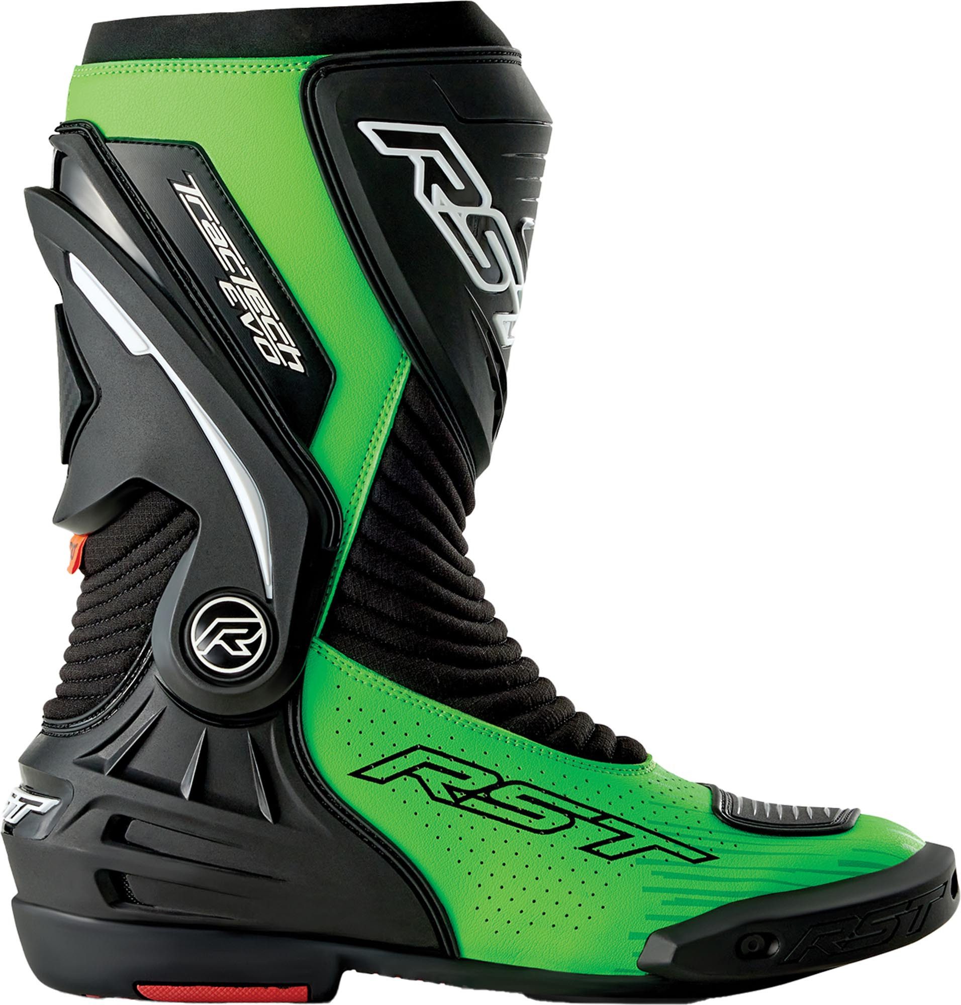 RST Tractech Evo D3O perforierte Motorrad Stiefel Motorradstiefel perforiert,wechselbare Zehenschleifer