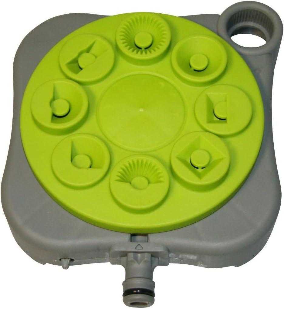 XCLOU Bewässerungssystem Rasensprenger, Sprinkleranlage Grau/Grün, 20 x 4 x 17.5 cm, (1-tlg)