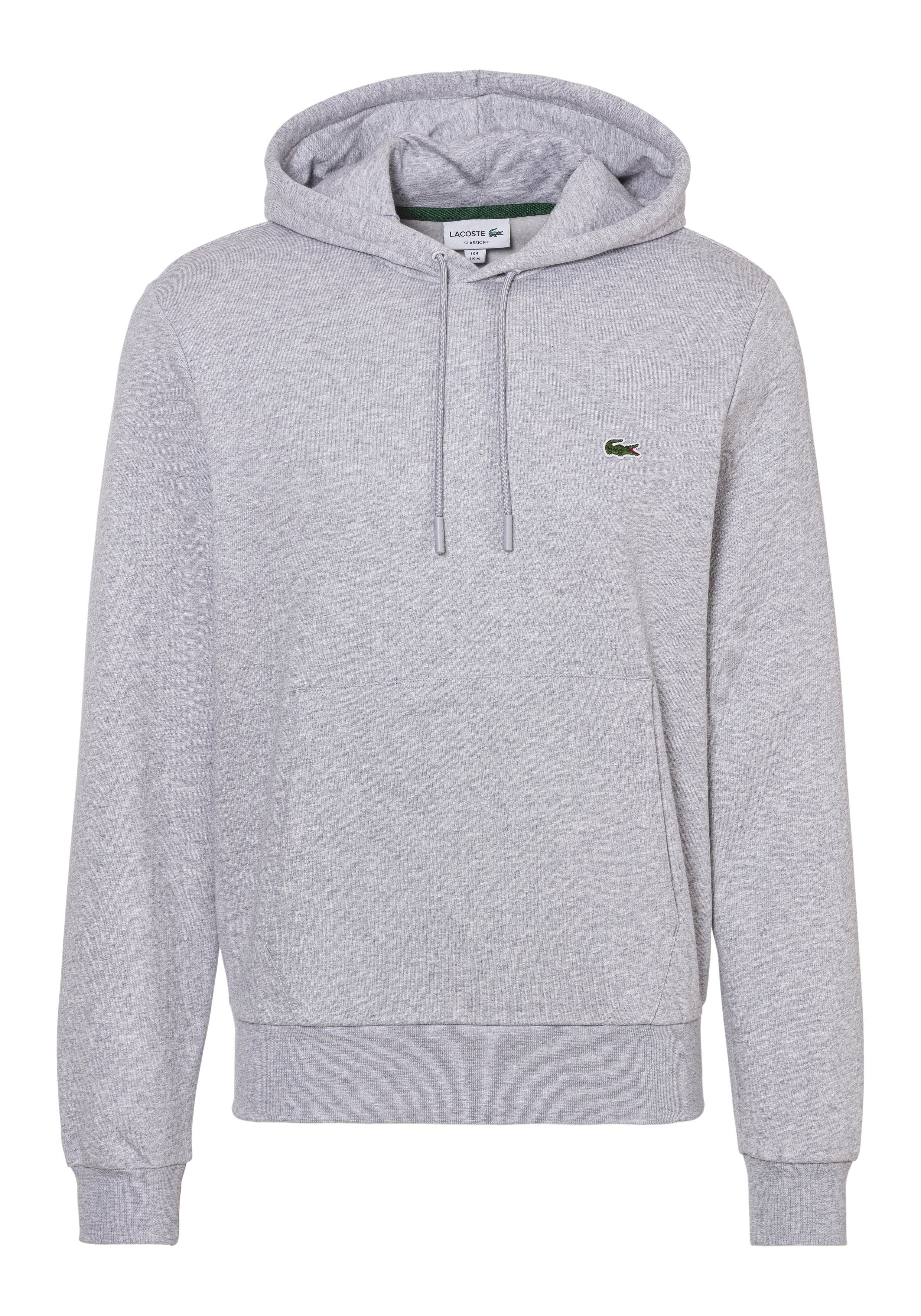 Lacoste Kapuzensweatshirt mit Lacoste Krokodil Stickerei günstig online kaufen