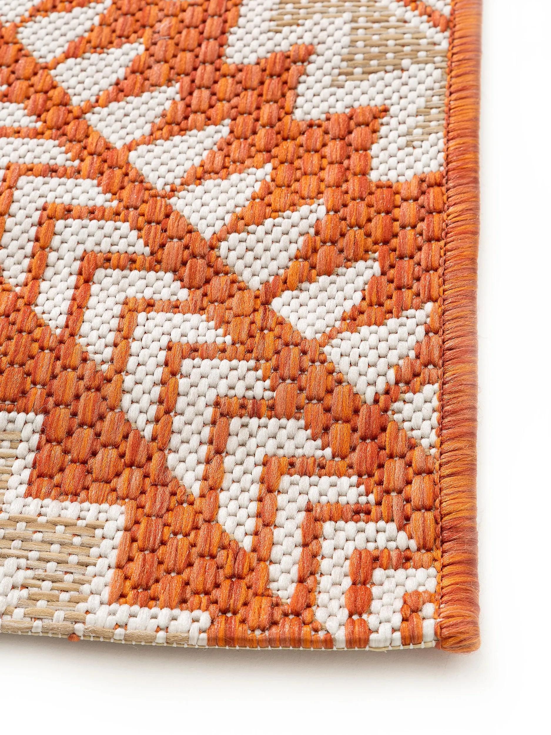 benuta Outdoorteppich Cleo, rechteckig, Höhe: 5 mm, Teppich Wohnzimmer, Schlafzimmer, Esszimmer, Flur, Kunstfaser, Cozy