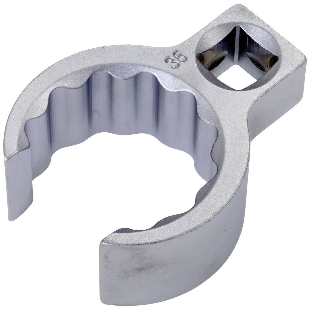 HAZET Ringschlüssel Ringschlüssel ∙ Doppelsechskant ∙ offen ∙ Vierkant12.5 mm 848Z-36