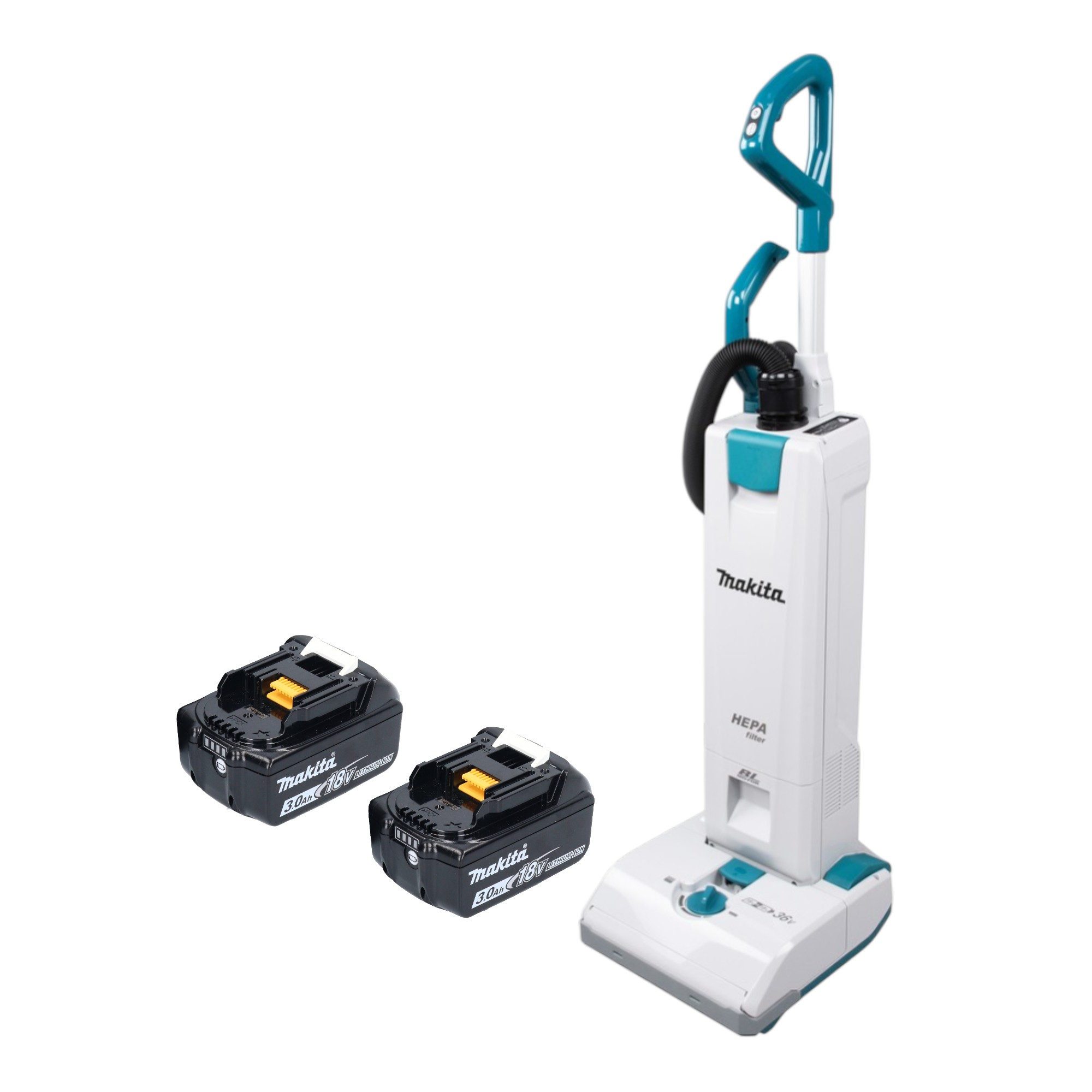 Makita Akku-Handstaubsauger DVC 560 F2 Akku Staubsauger 36 V (2x 18 V) 5 l Brushless