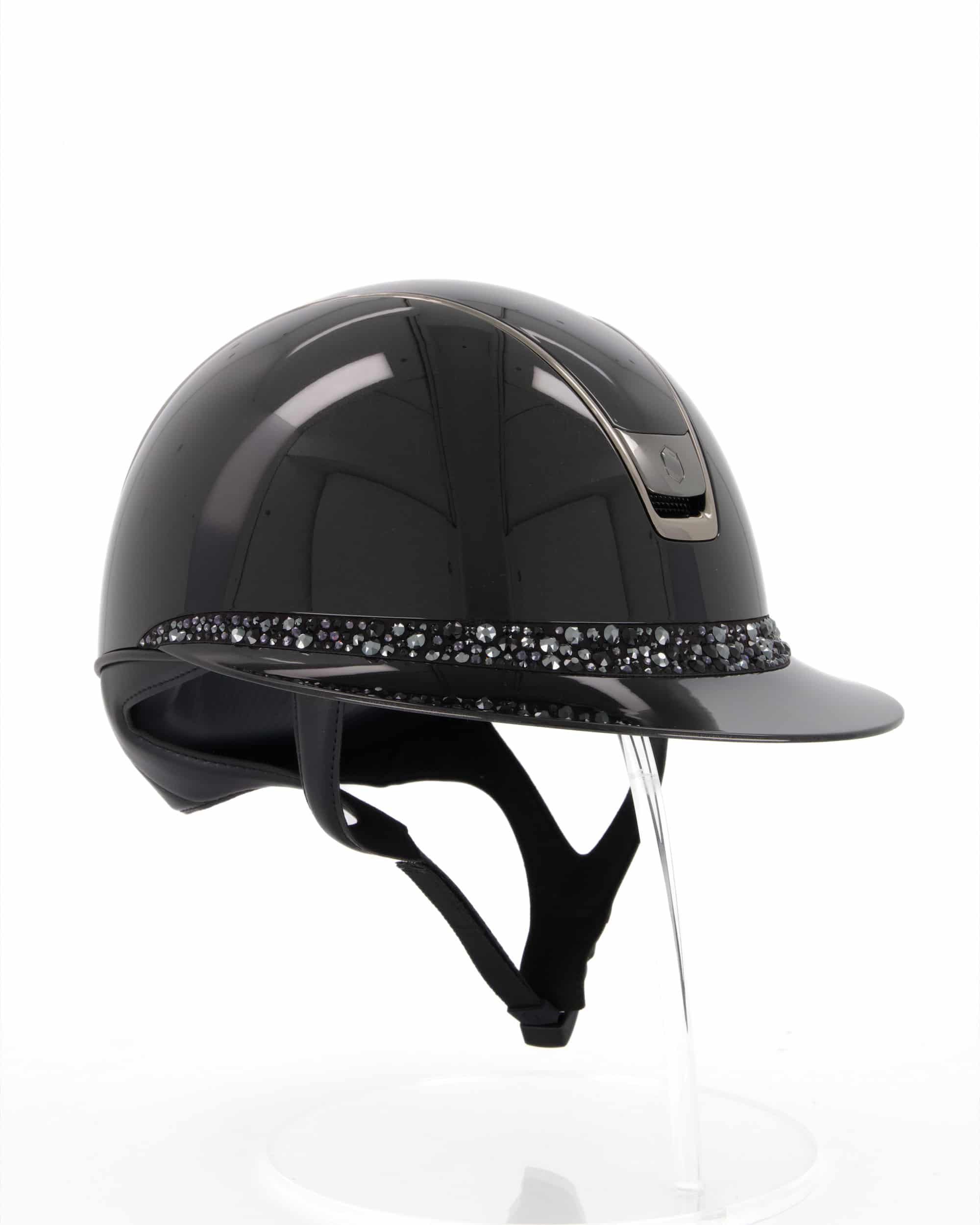 Samshield Reithelm Reithelm 2.0 Miss Shield Shadowglossy Black, Top Shadowglossy Black, F