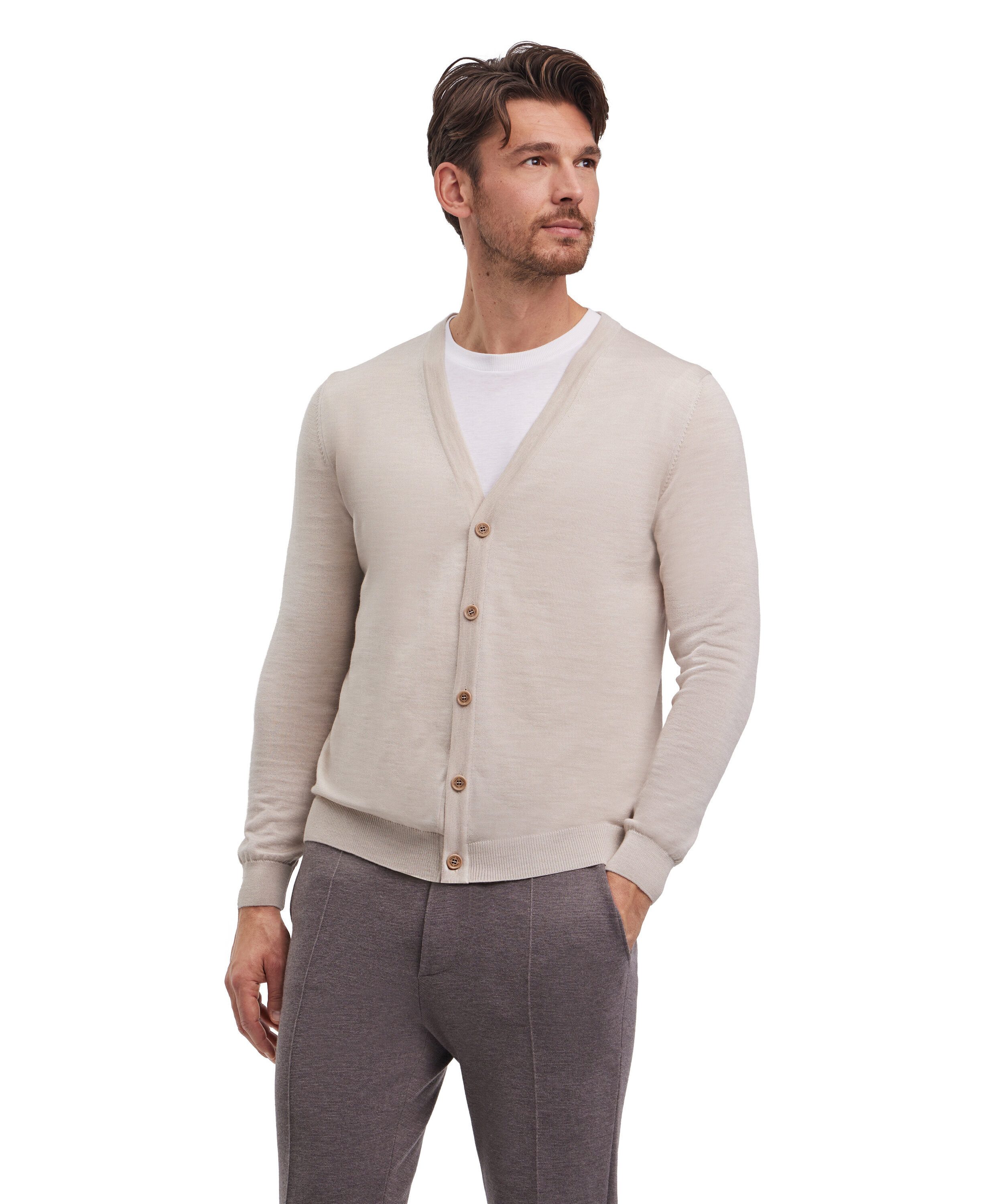 FALKE Strickjacke (1-tlg) aus reiner, extrafeiner günstig online kaufen