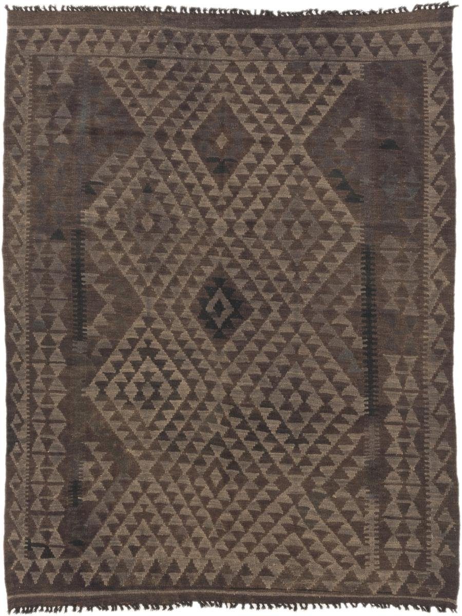 Orientteppich Kelim Afghan Heritage 155x189 Handgewebter Moderner Orientteppich, Nain Trading, rechteckig, Höhe: 3 mm