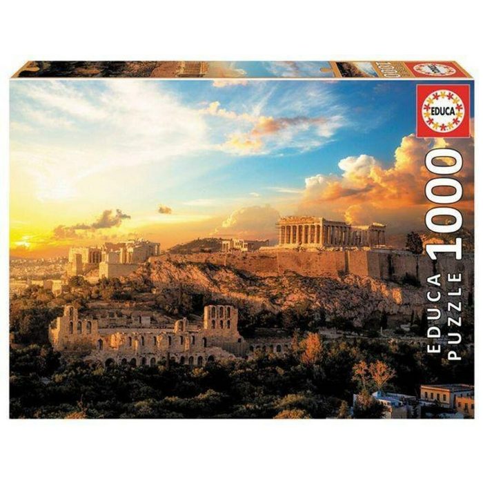Carletto Puzzle Educa - Akropolis in Athen 1000 Teile Puzzle Puzzleteile